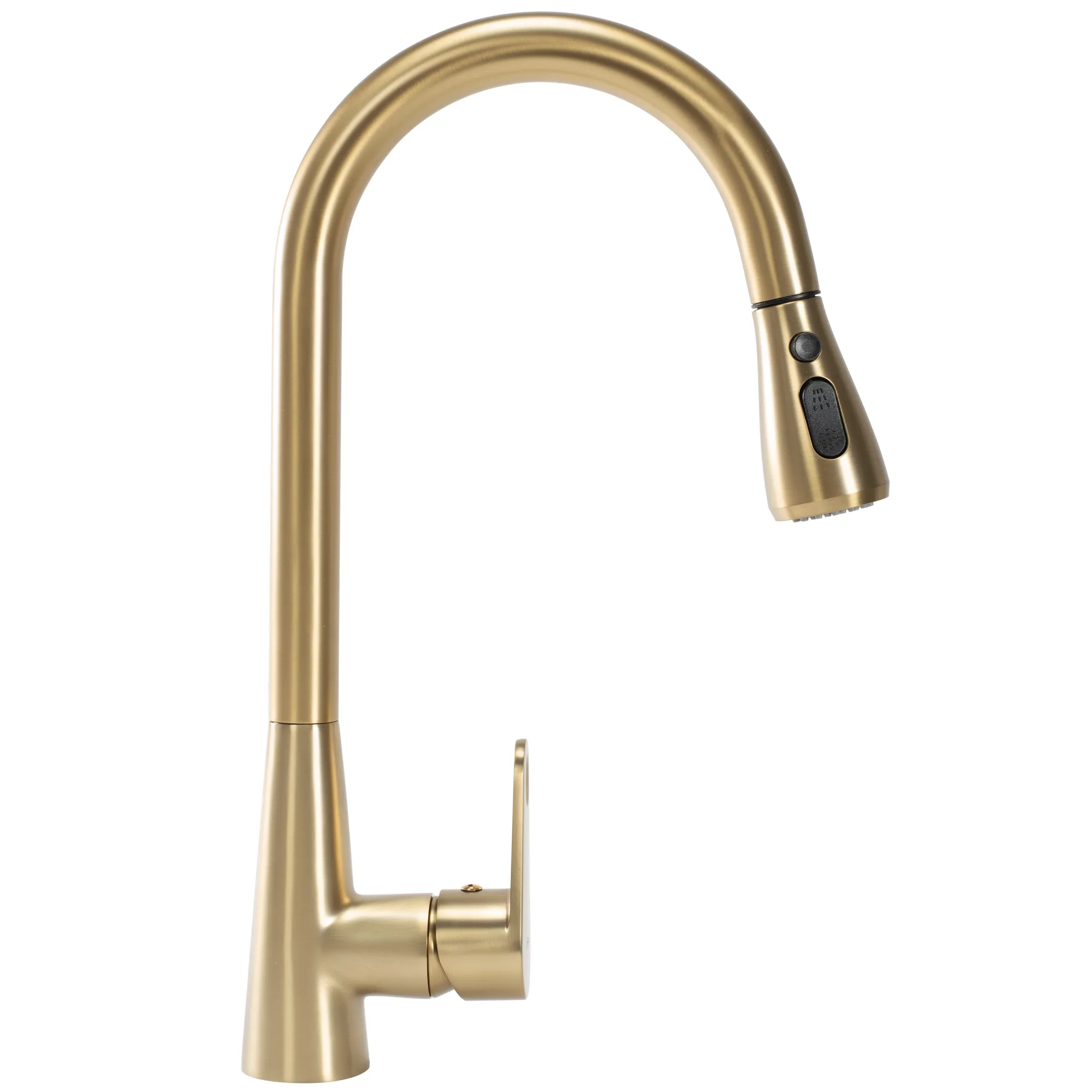 Baterie bucătărie culoare auriu periat înălțime 43 cm material alamă model Mild Gold Brushed [2]