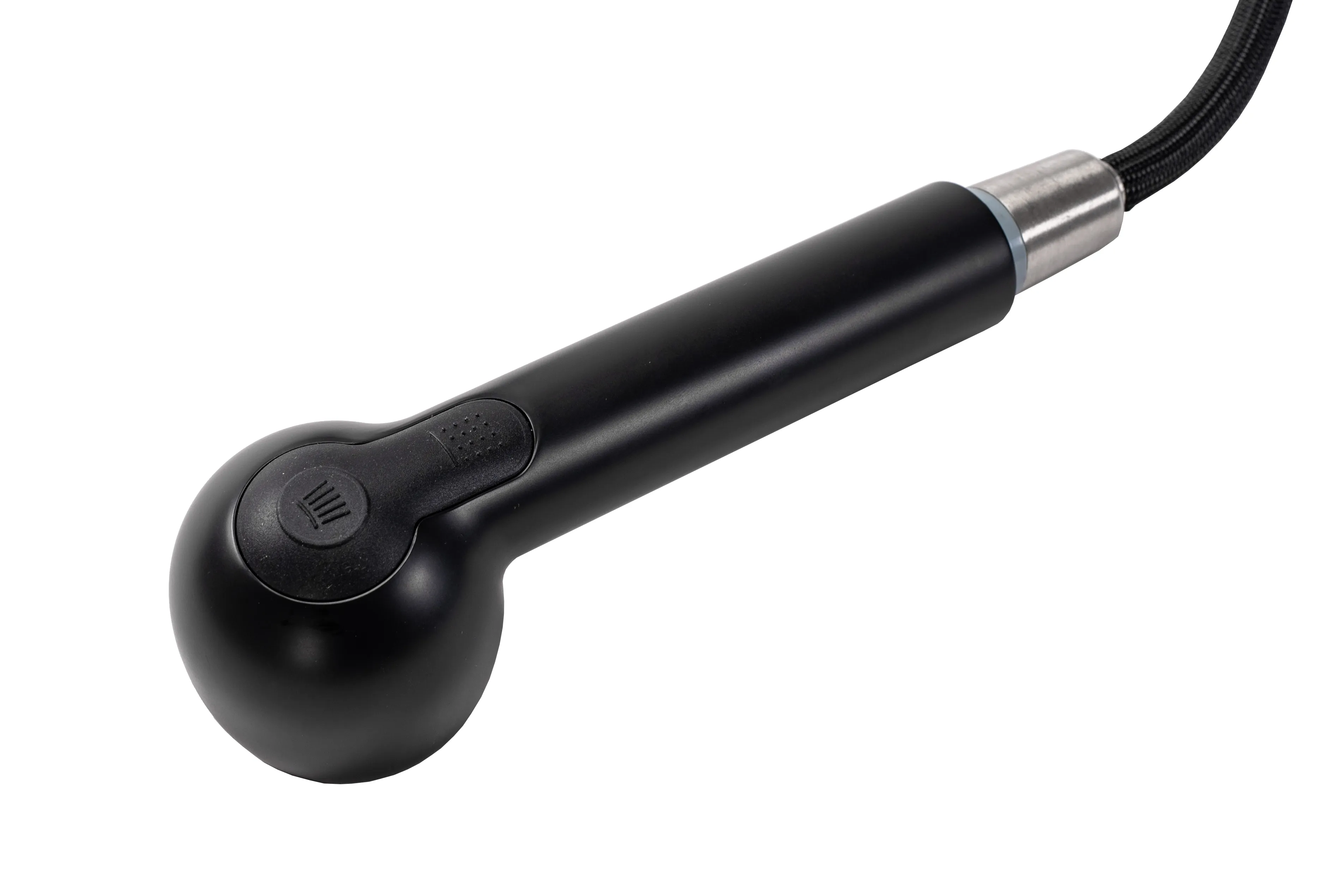 Baterie bucătărie culoare negru mat înălțime 34 cm material alamă model Troy Black [4]