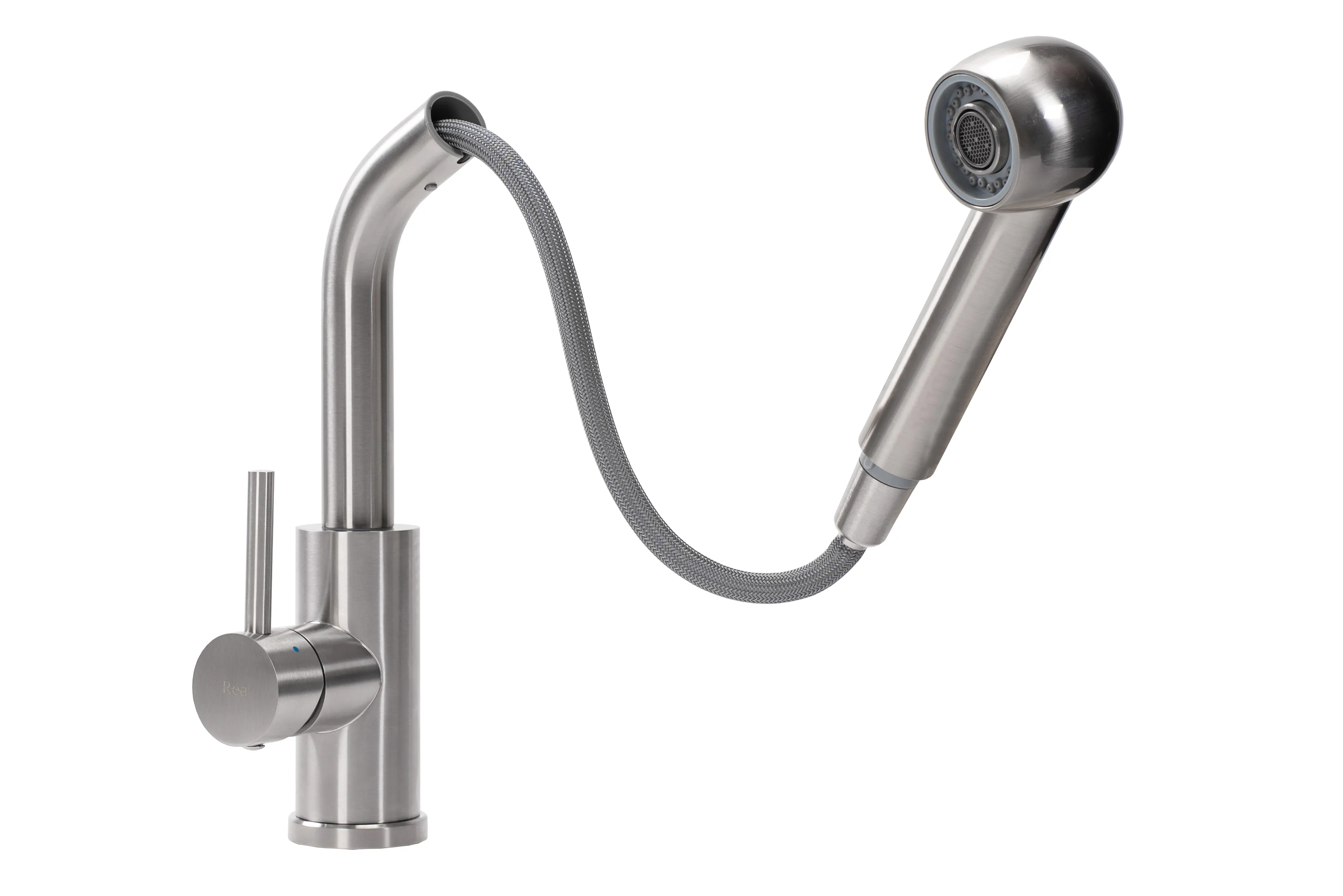 Baterie bucătărie culoare crom periat înălțime 34 cm material alamă model Troy Chrome Brushed [3]