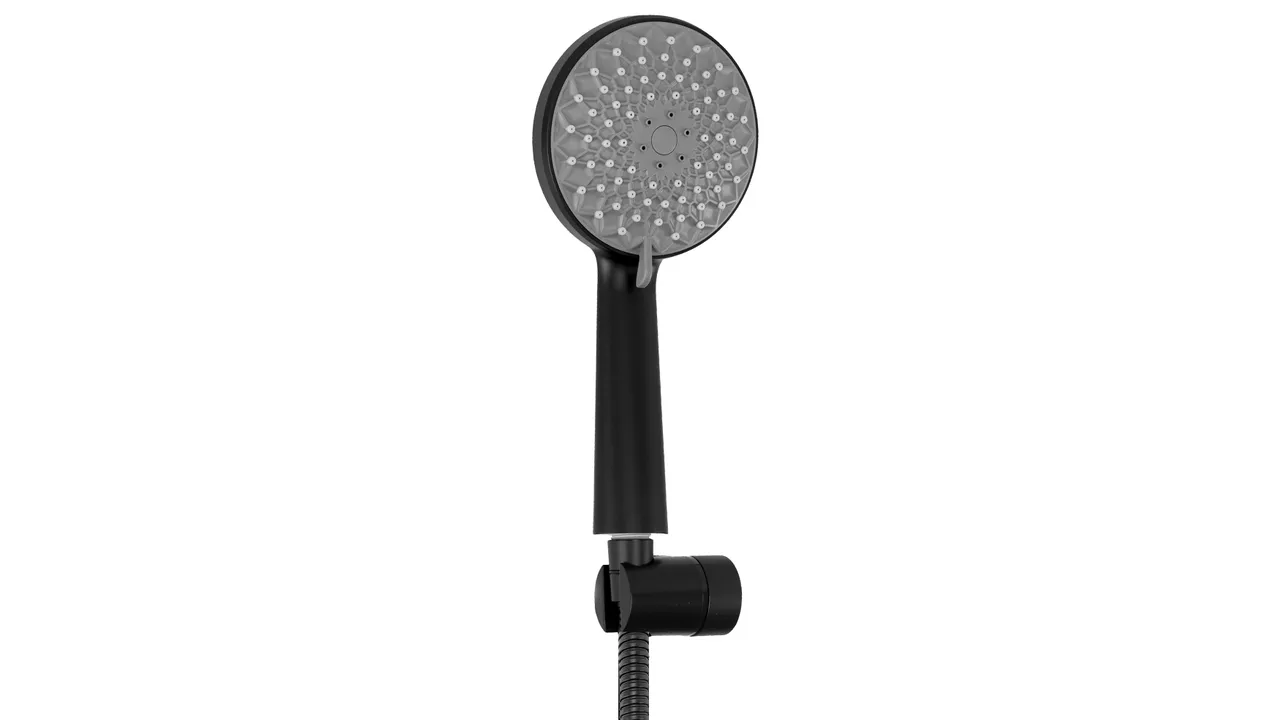 Baterie cadă culoare neagră înălțime 8.5 cm material alamă model Buzz Black [9]