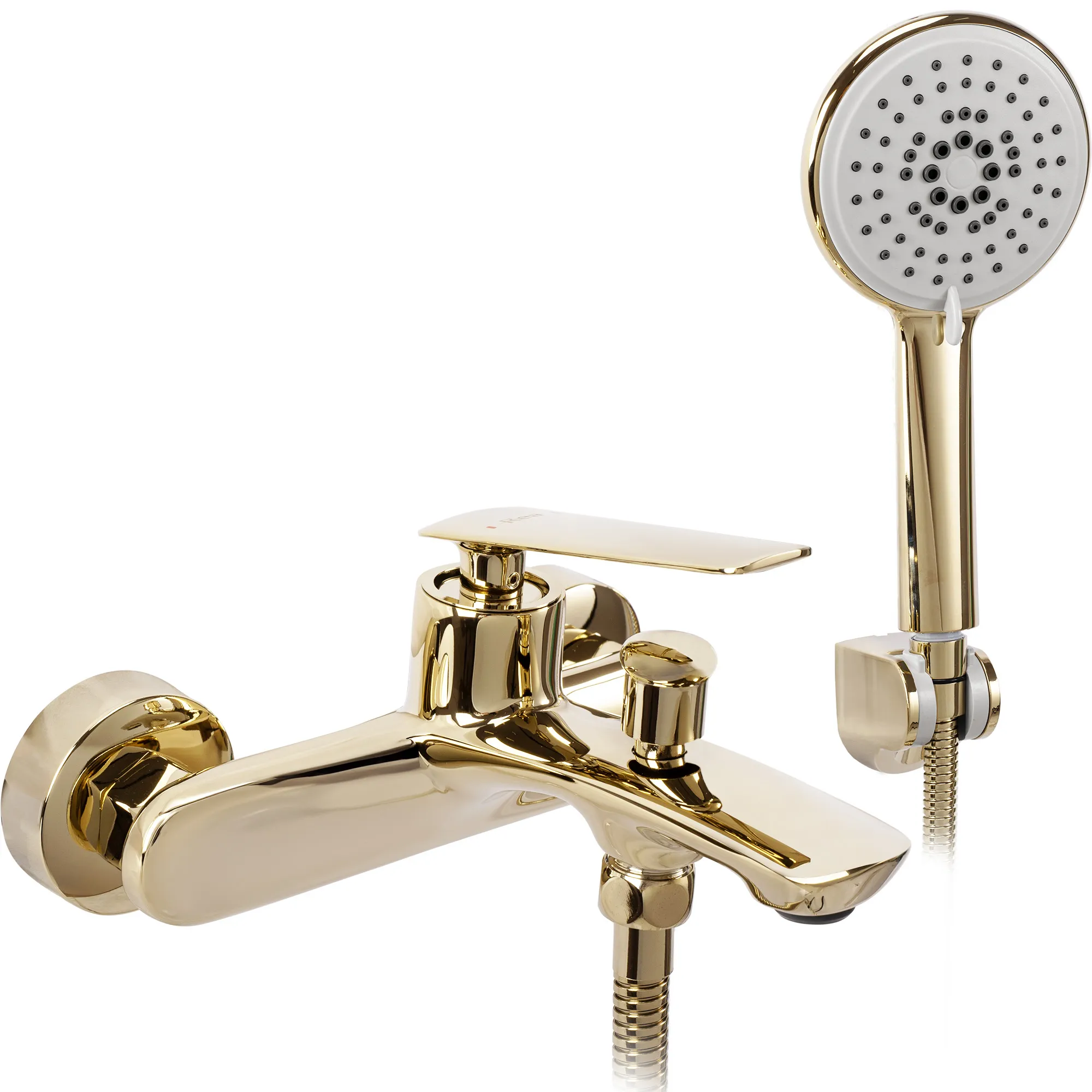 Baterie cadă culoare auriu înălțime 10 cm material alamă/ABS model Jager Gold [1]