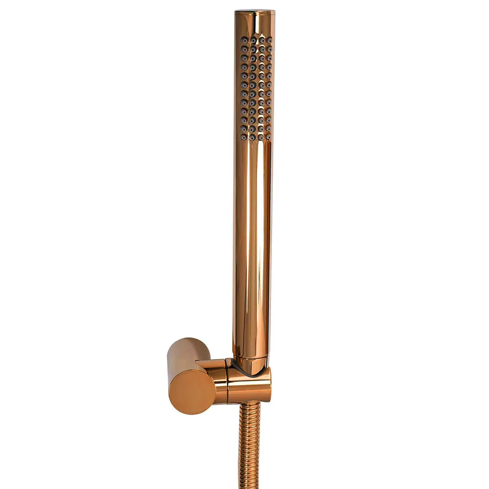 Baterie cadă finisaj cupru înălțime 5 cm material alamă model Lungo Copper [5]