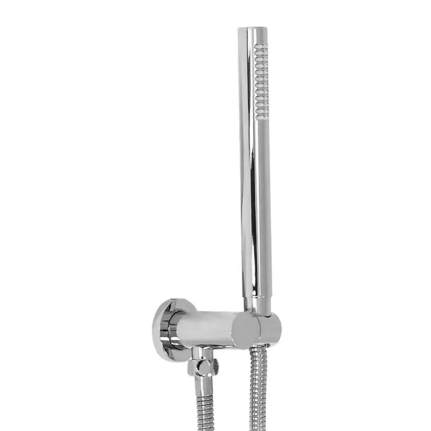 Set de duș culoare crom înălțime 16 cm material alamă model Lungo Chrome + Box [4]