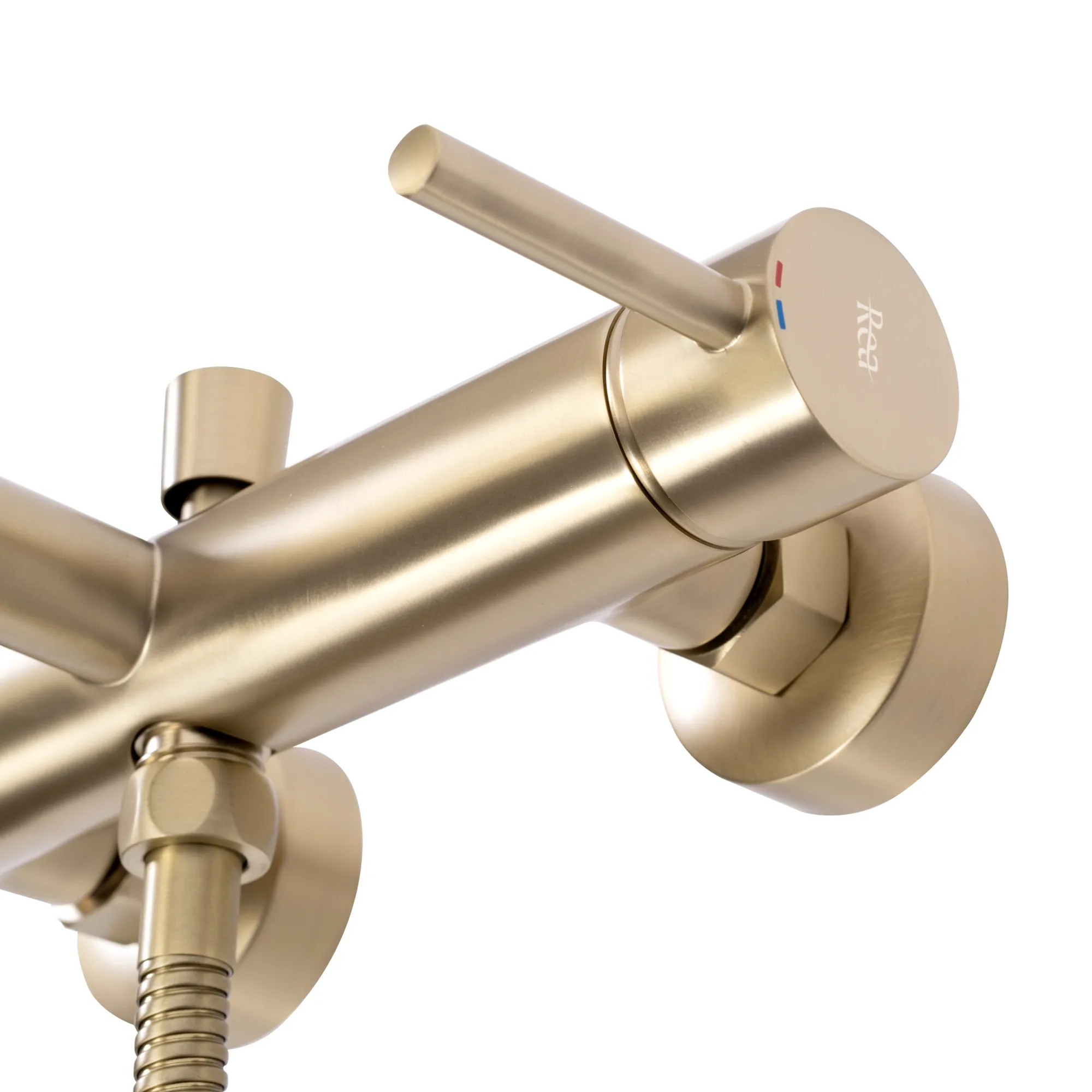 Baterie cadă culoare auriu periat înălțime 4.5 cm material alamă model Lungo Brushed Gold  [4]