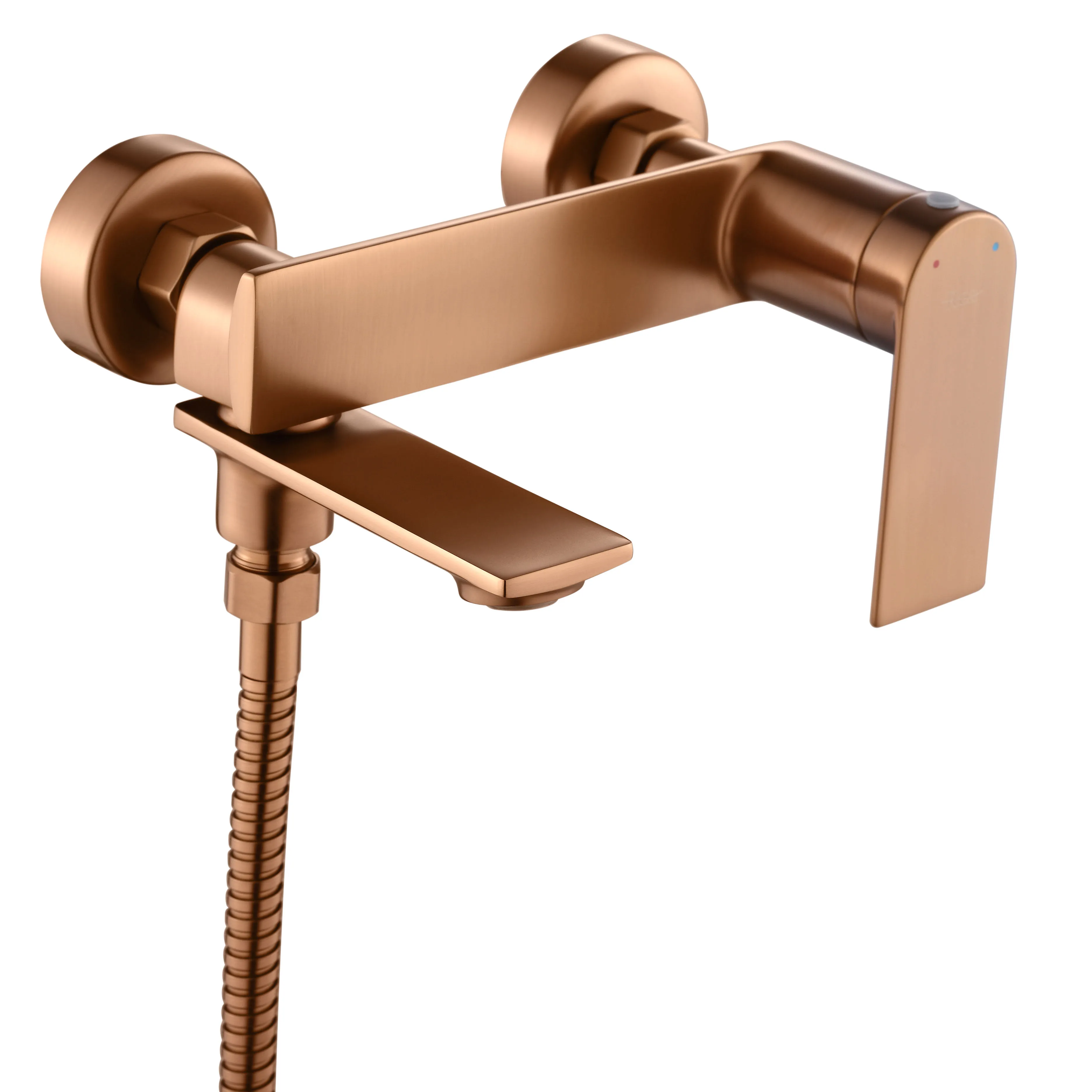 Baterie cadă finisaj cupru periat model Storm Copper Brushed [3]