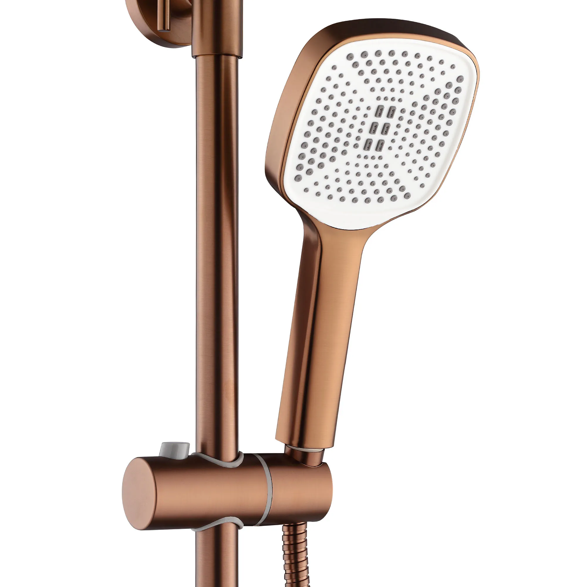 Baterie cadă culoare cupru periat model Argus Copper Brushed [4]