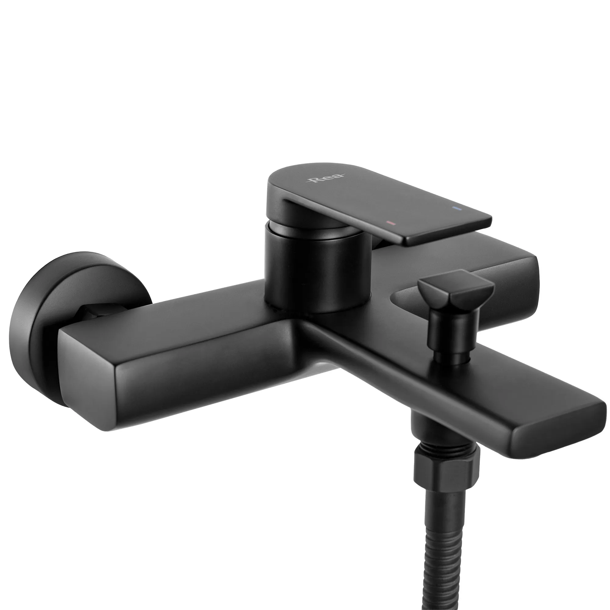 Baterie cadă culoare neagră înălțime 10 cm material alamă model Verso Black Mat [4]