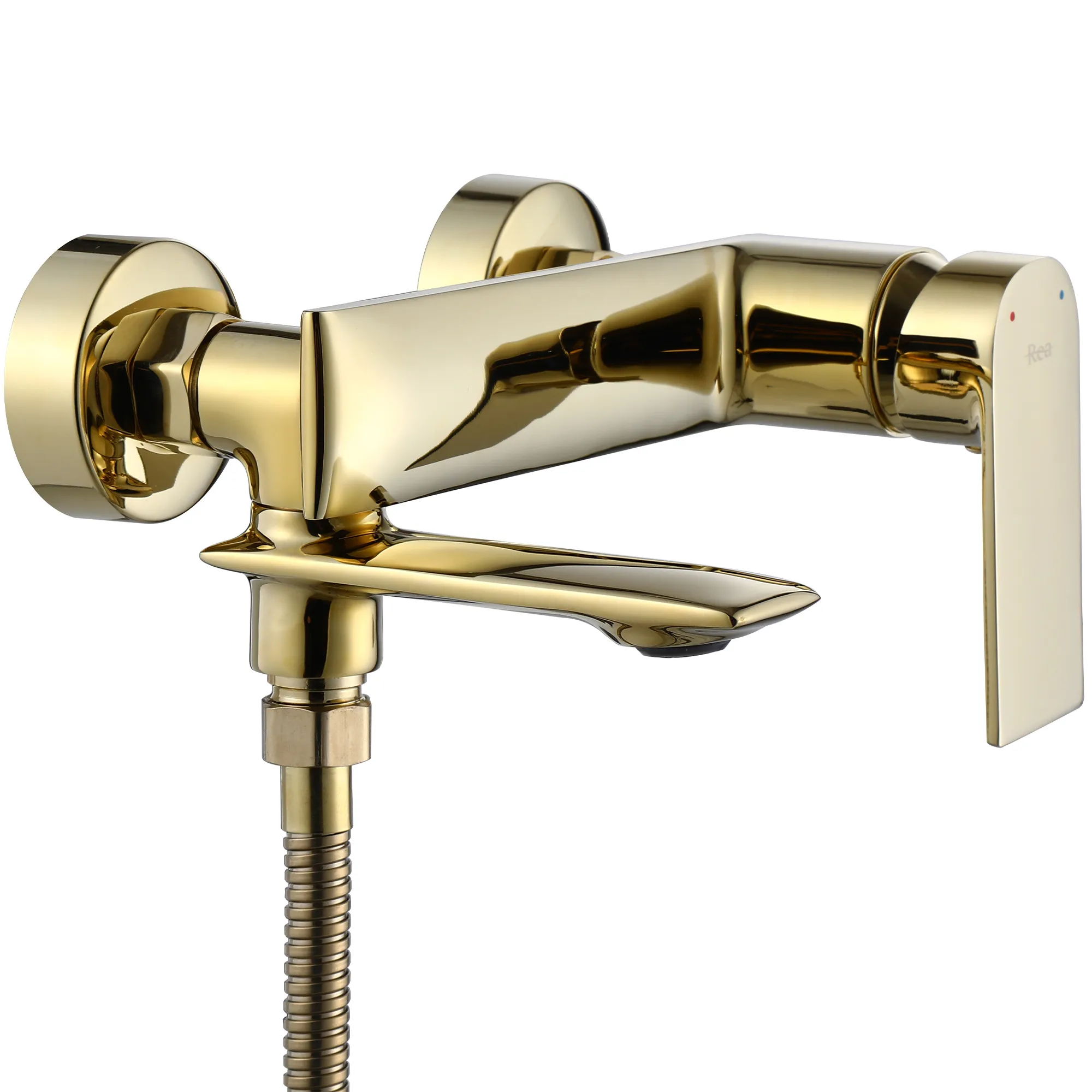 Baterie cadă culoare auriu înălțime 11 cm material alamă/ABS model Veneta Gold [2]