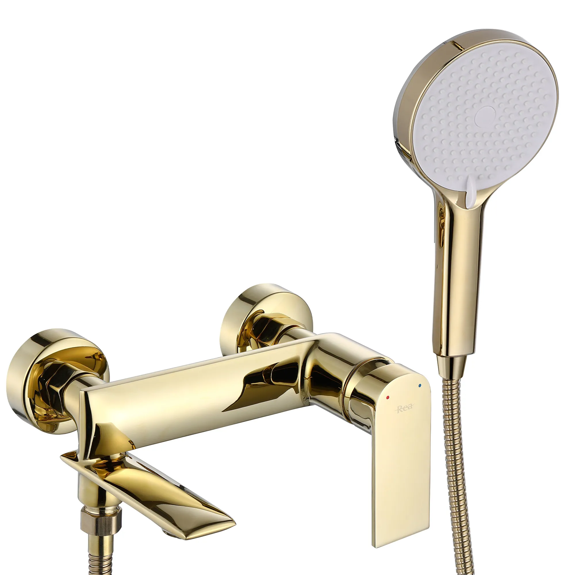 Baterie cadă culoare auriu înălțime 11 cm material alamă/ABS model Veneta Gold [1]