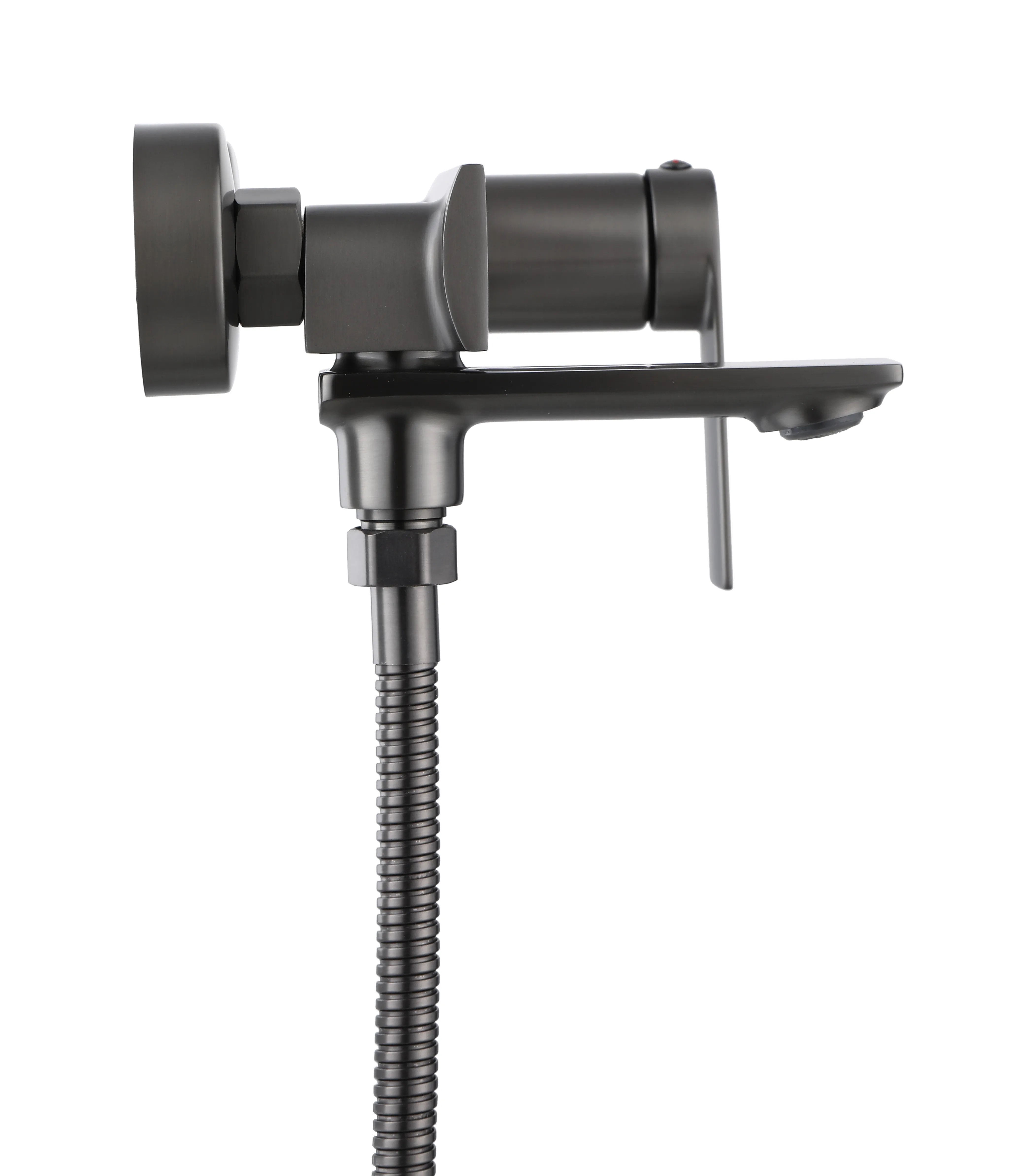 Baterie cadă culoare titanium înălțime 12 cm material alamă/ABS model Storm Titanium [3]