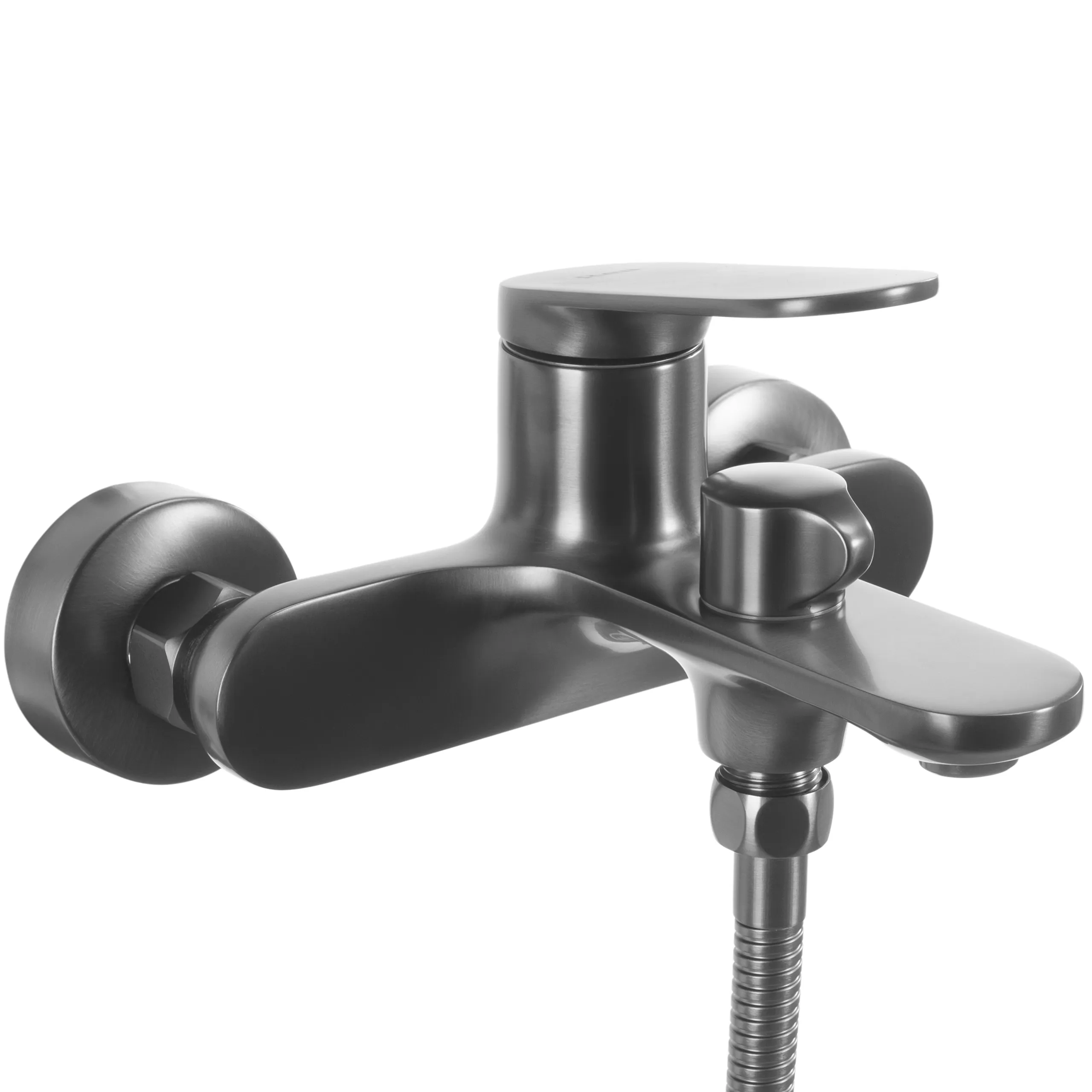 Baterie pentru cadă finisaj titanium înălțime 12 cm model Marco Gun Grey [3]