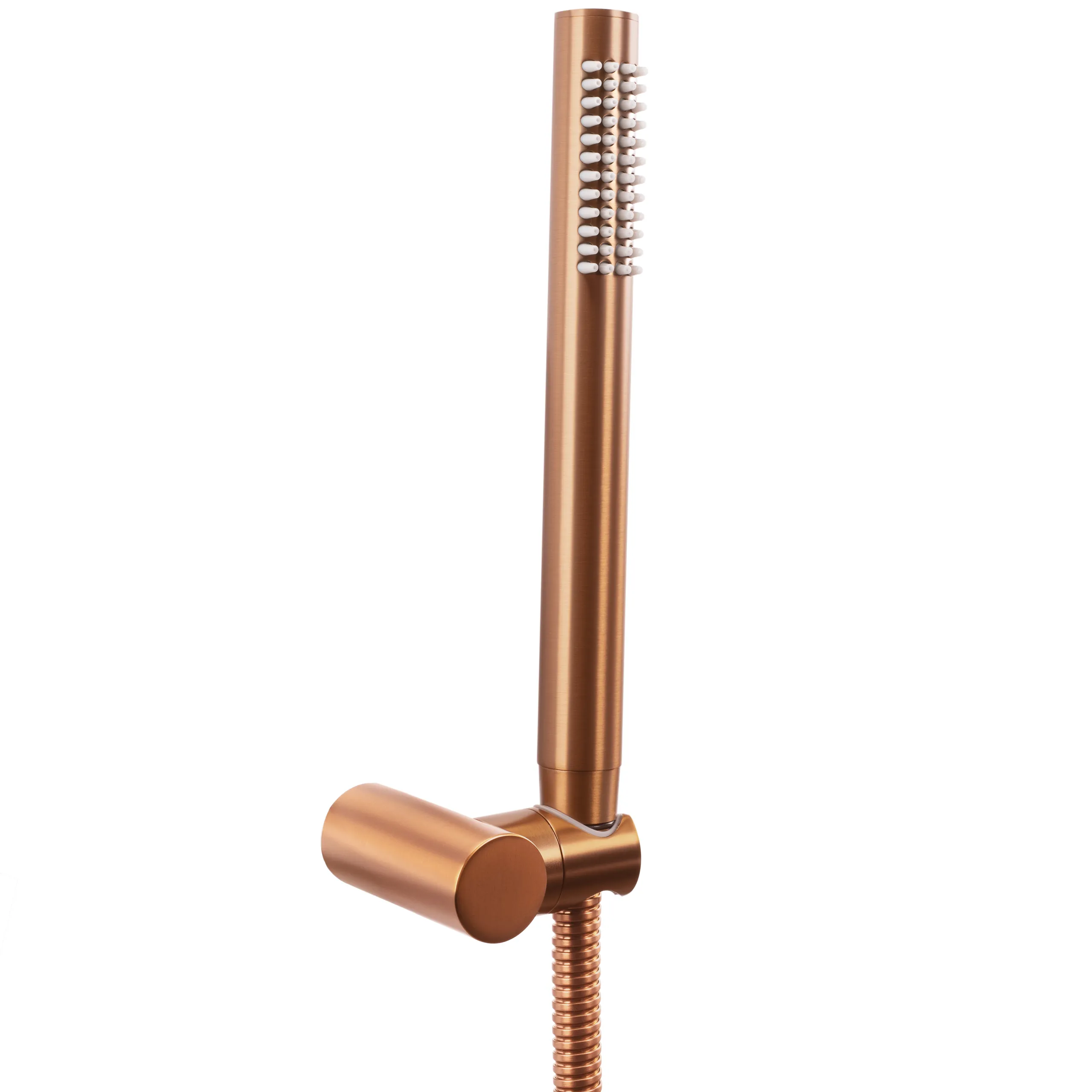 Baterie cadă culoare cupru periat înălțime 4.5 cm material alamă/ABS model Lungo Copper Brushed  [6]