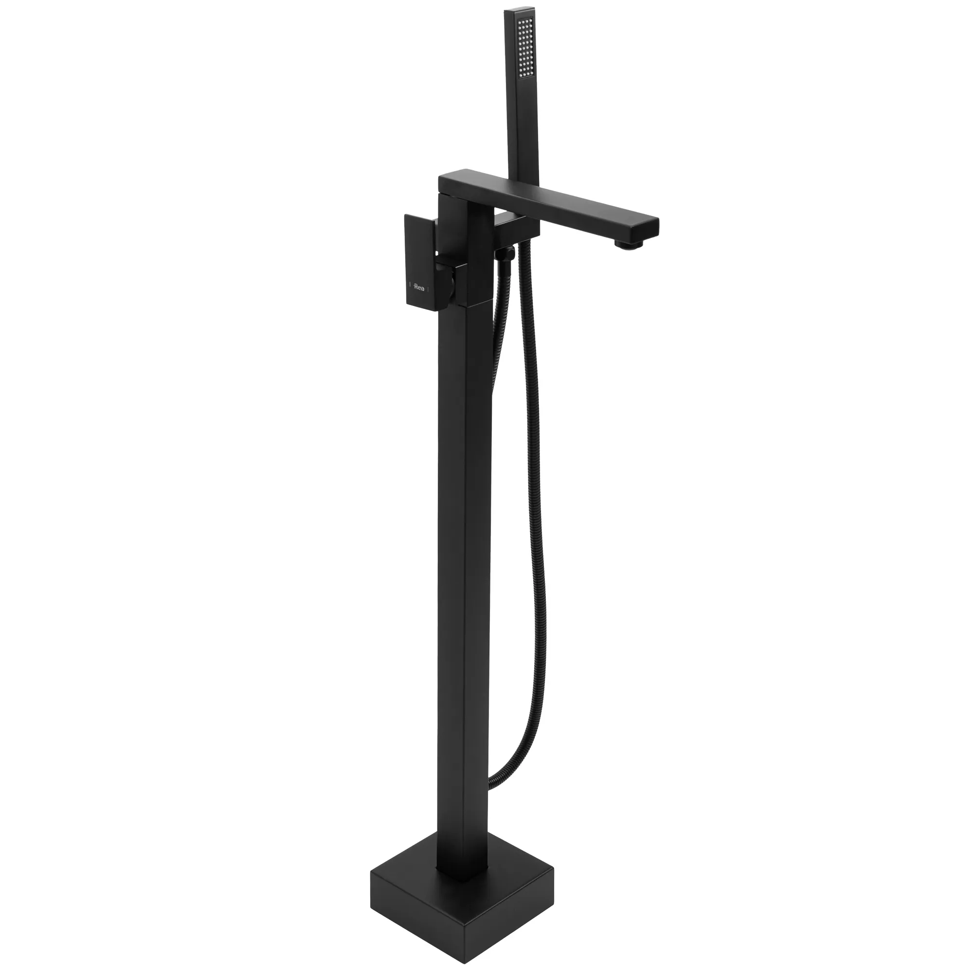 Baterie cadă de podea culoare negru mat înălțime 88.5 cm material alamă model Tery Black [1]