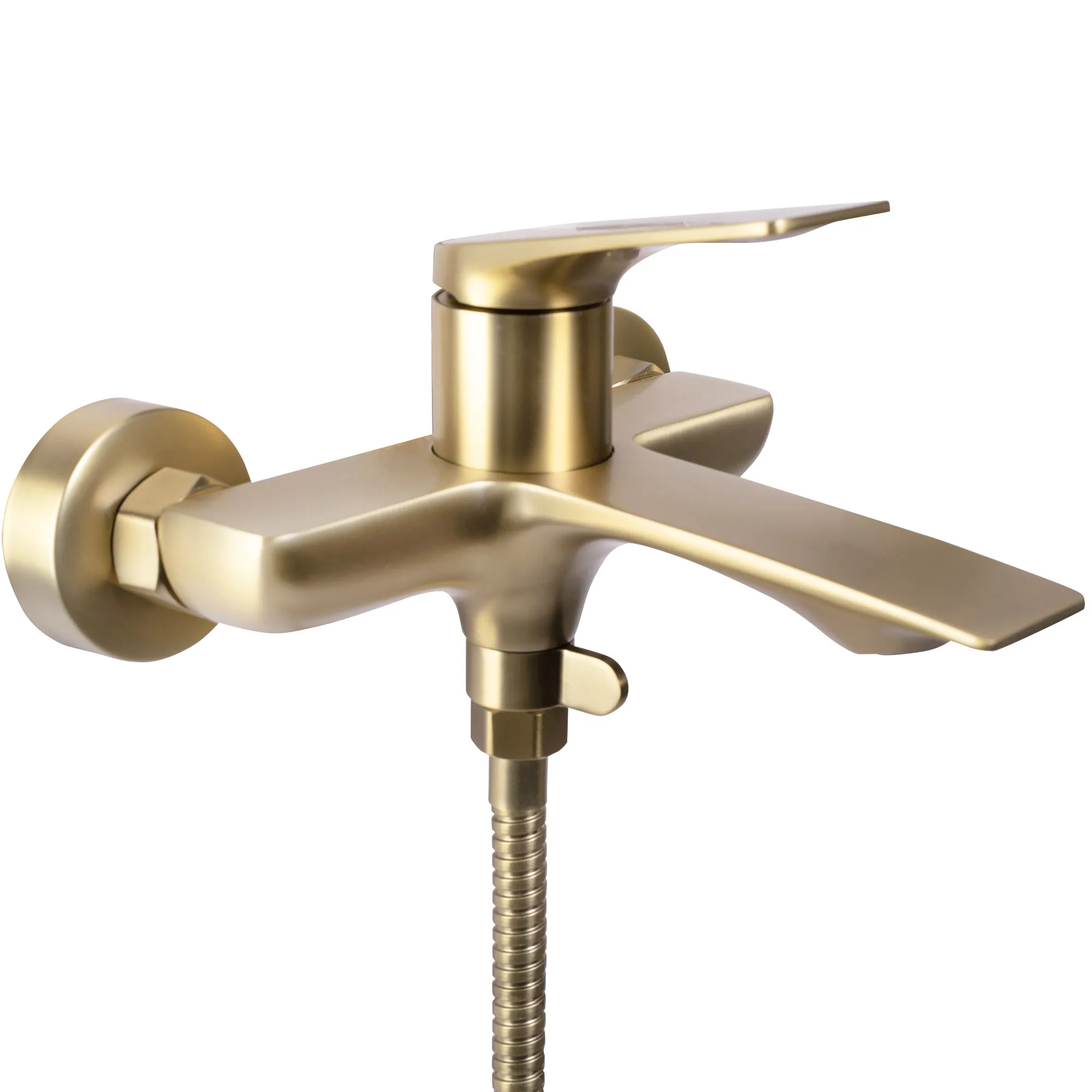 Baterie cadă culoare auriu periat înălțime 11.5 cm material alamă/ABS model Avalon Brushed Gold [2]