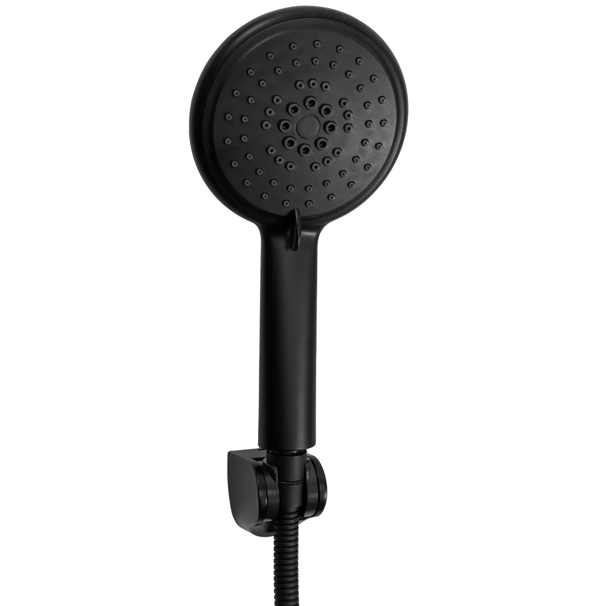 Baterie duș culoare negru mat înălțime 10 cm material alamă/ABS model Dart Black Mat [6]