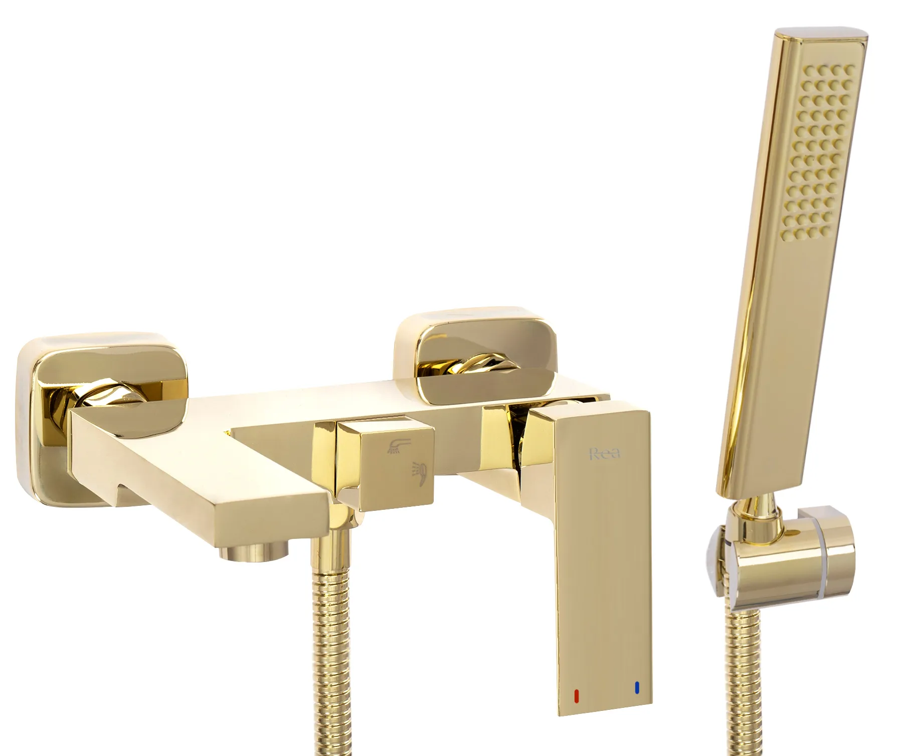 Baterie cadă culoare aurie înălțime 10.5 cm material alamă model Fenix Gold [3]