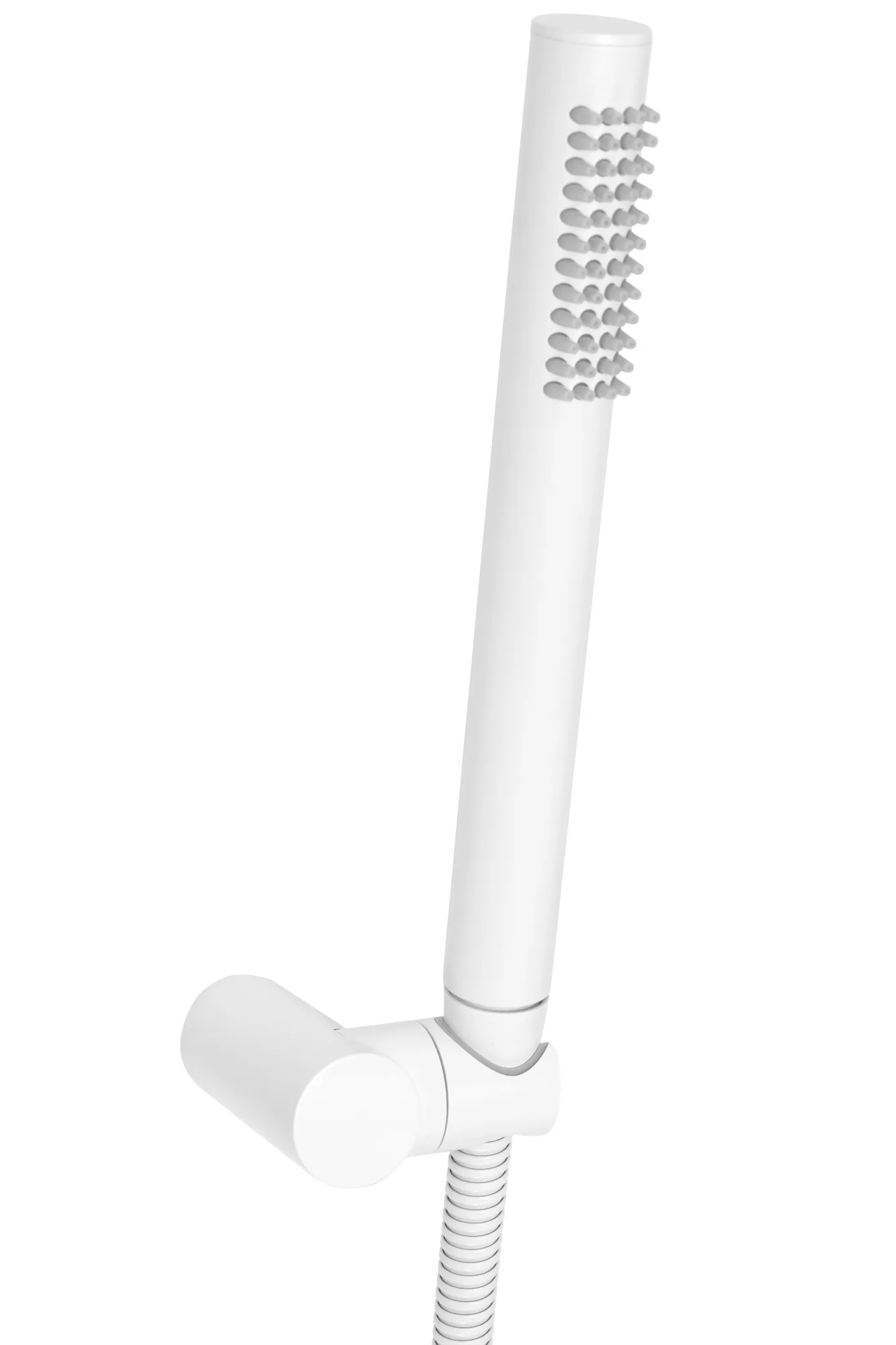 Baterie cadă culoare albă înălțime 4.5 cm material alamă model Lungo White [5]