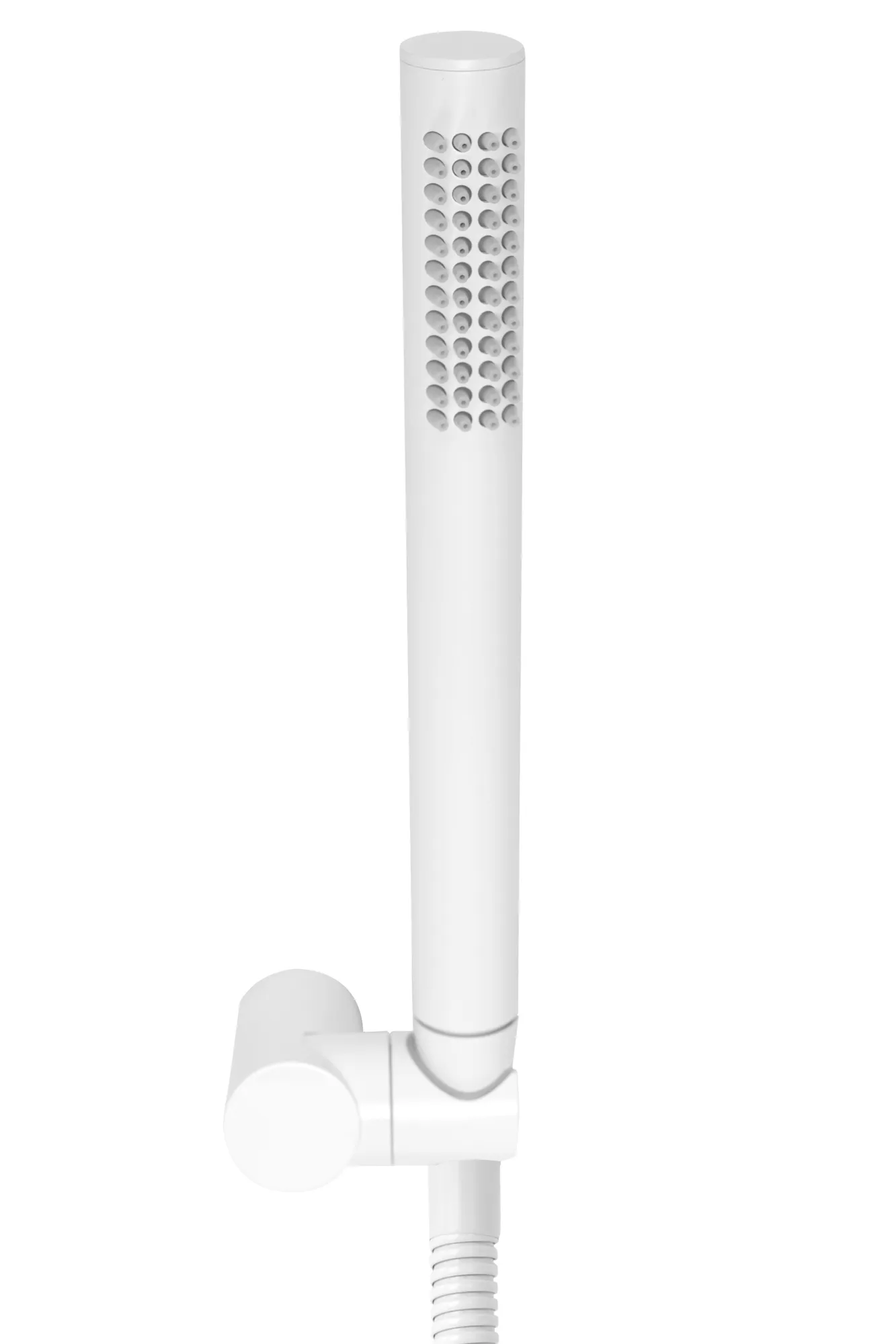 Baterie cadă culoare albă înălțime 4.5 cm material alamă model Lungo White [4]