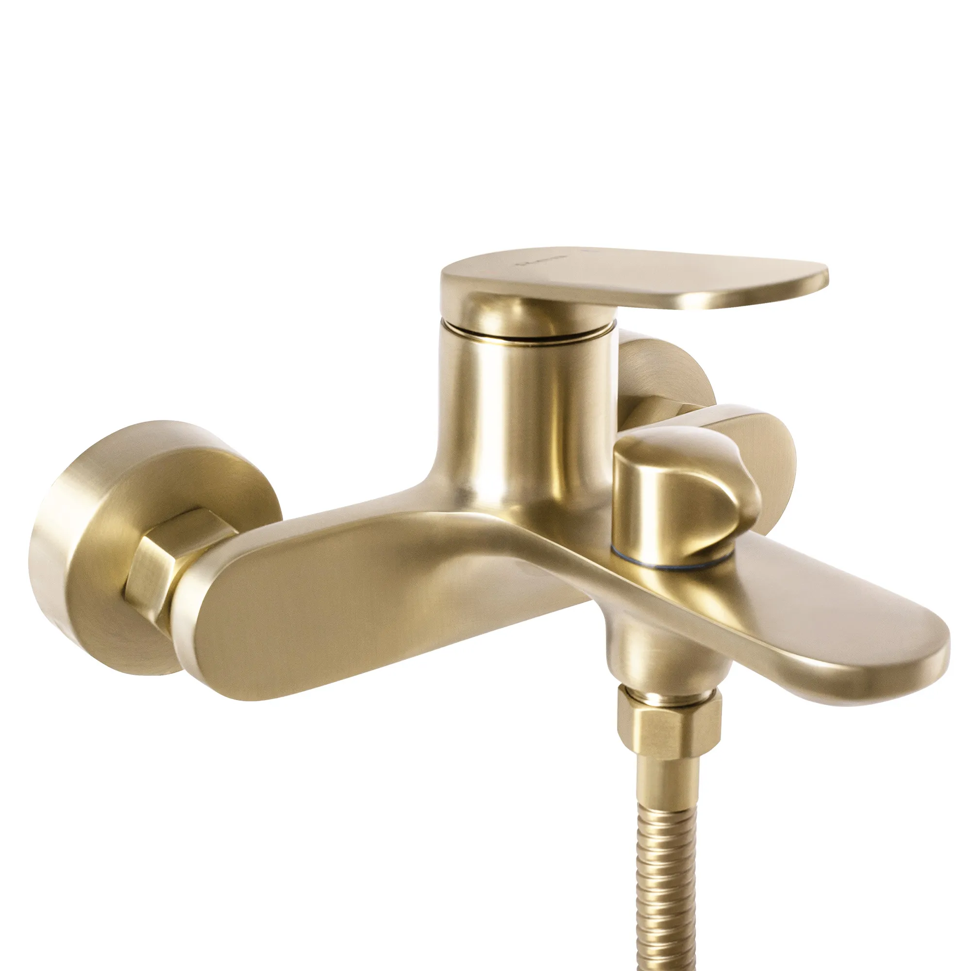 Baterie cadă culoare auriu periat înălțime 11.5 cm material alamă/ABS model Marco Gold Brushed  [3]