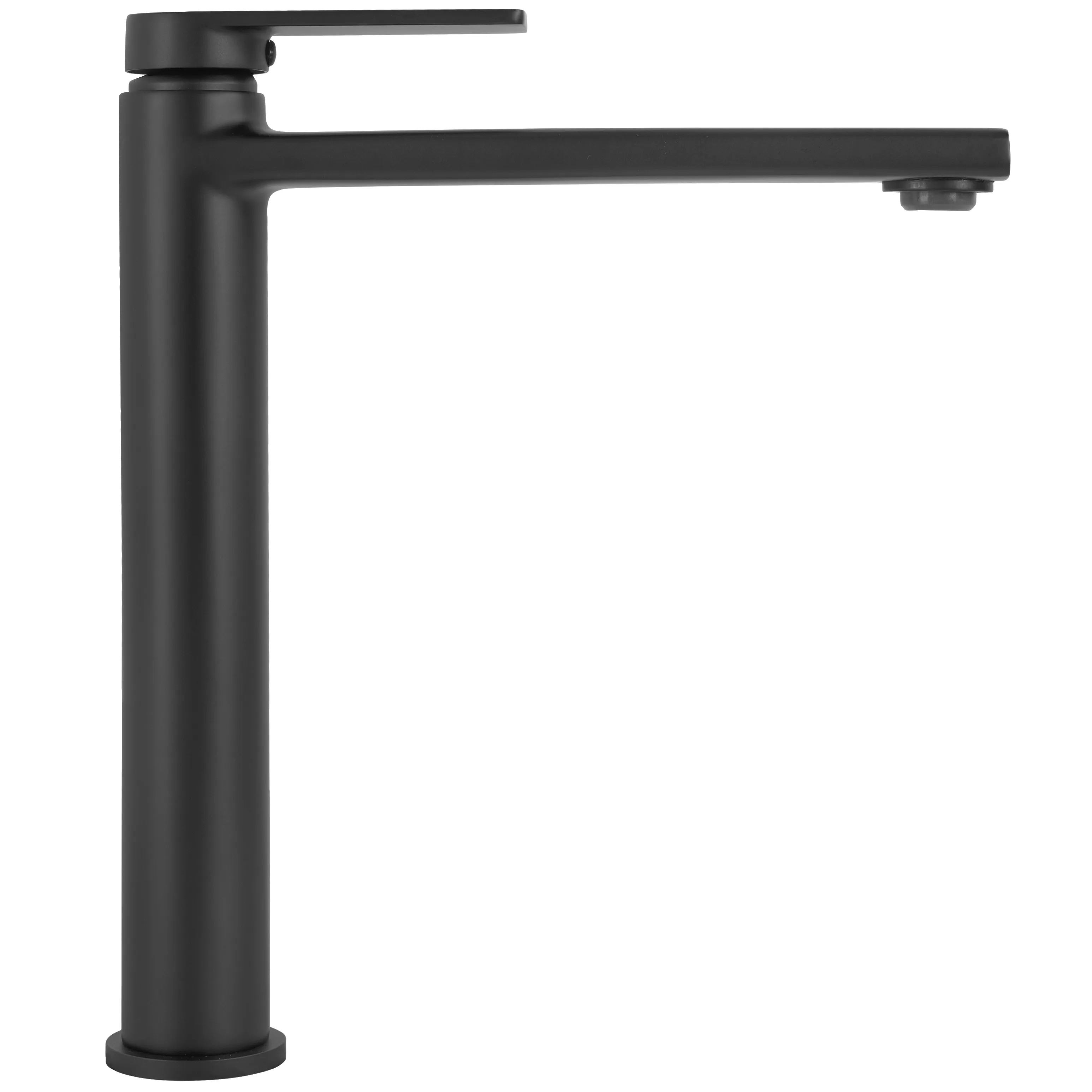 Baterie chiuvetă culoare negru mat înălțime 26 cm material alamă model Verso Black Matte High [3]
