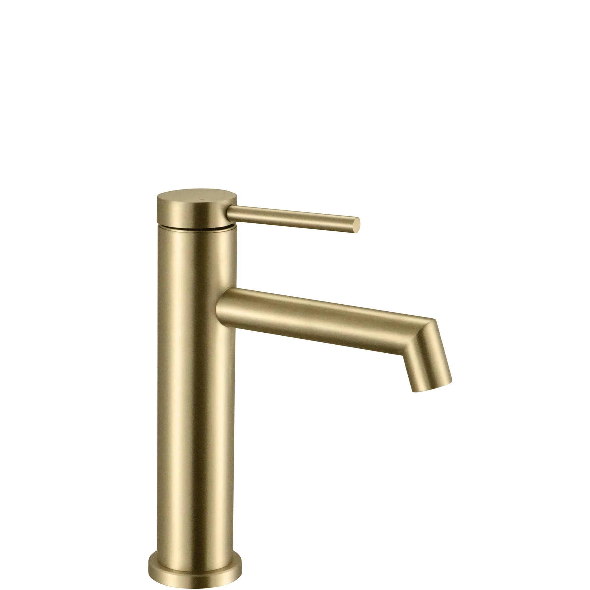 Baterie chiuvetă culoare auriu periat înălțime 20.5 cm material alamă model Foss Gold Brush Low [8]
