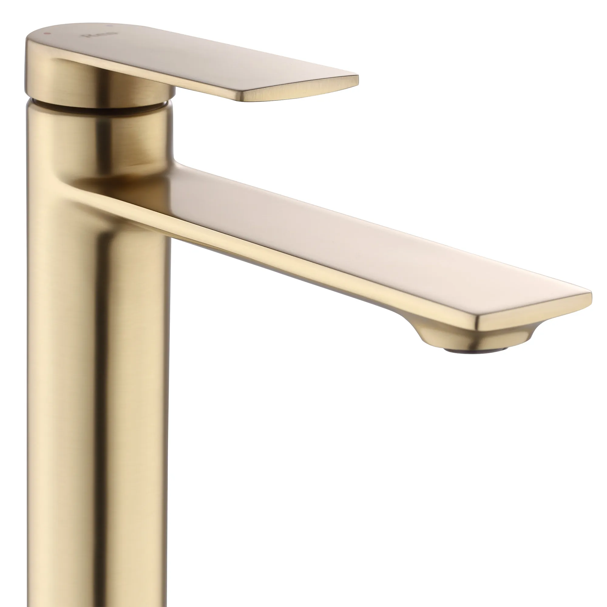 Baterie chiuvetă finisaj auriu periat înălțime 29 cm model Storm Brush Gold High [2]