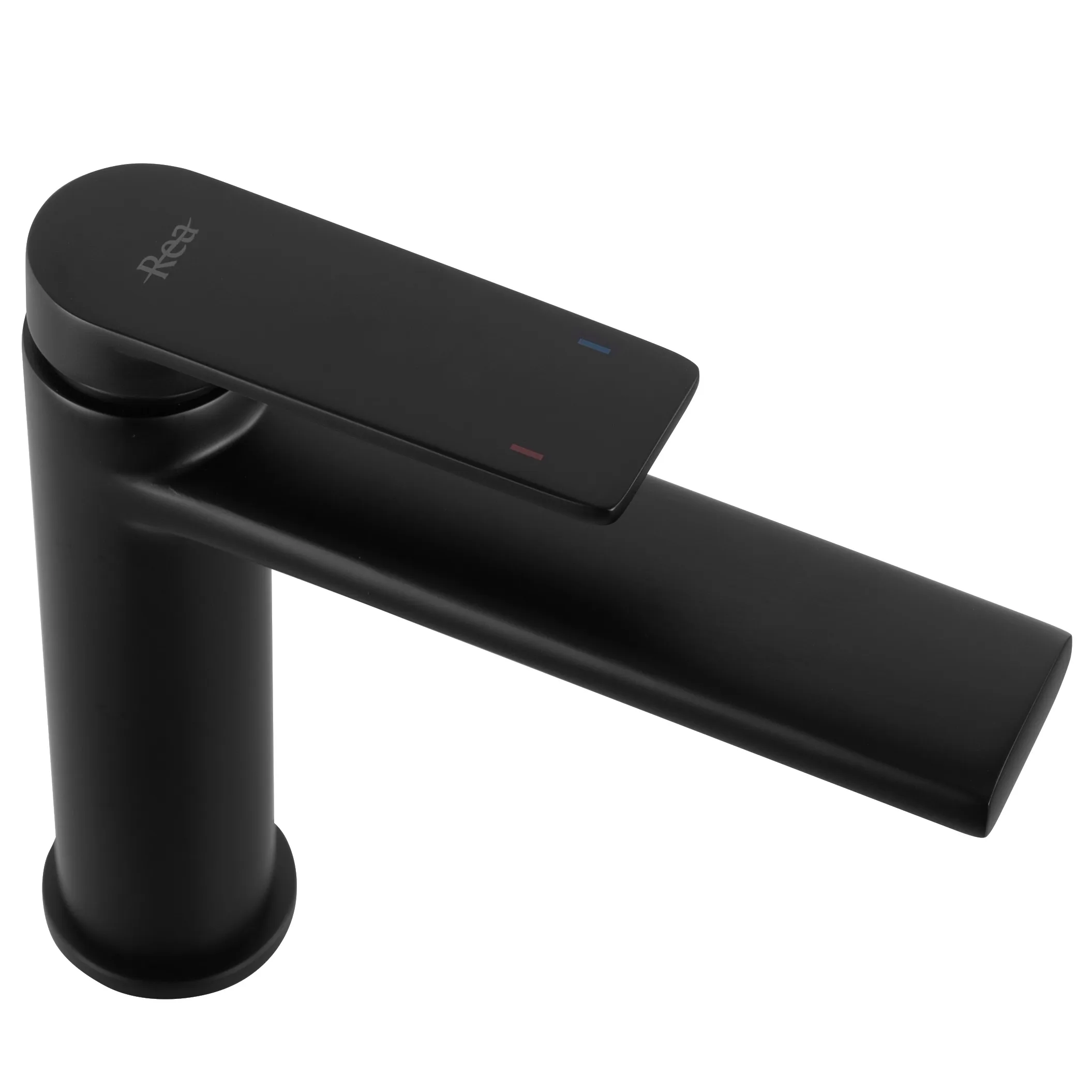 Baterie lavoar culoare negru mat înălțime 16 cm material alamă model Verso Black Mat Low [4]