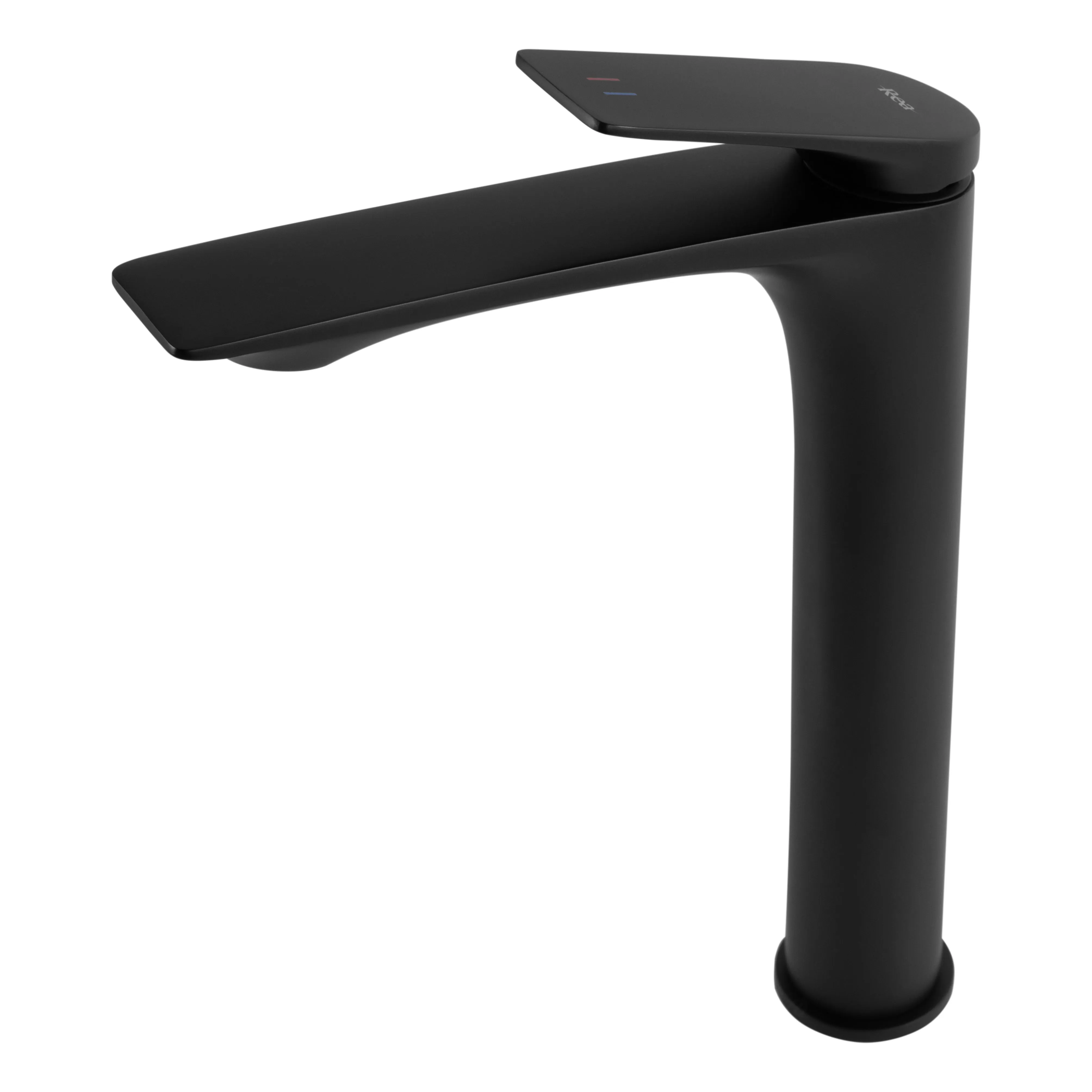 Baterie chiuvetă finisaj negru mat înălțime 30 cm material alamă model Avalon Black High [3]