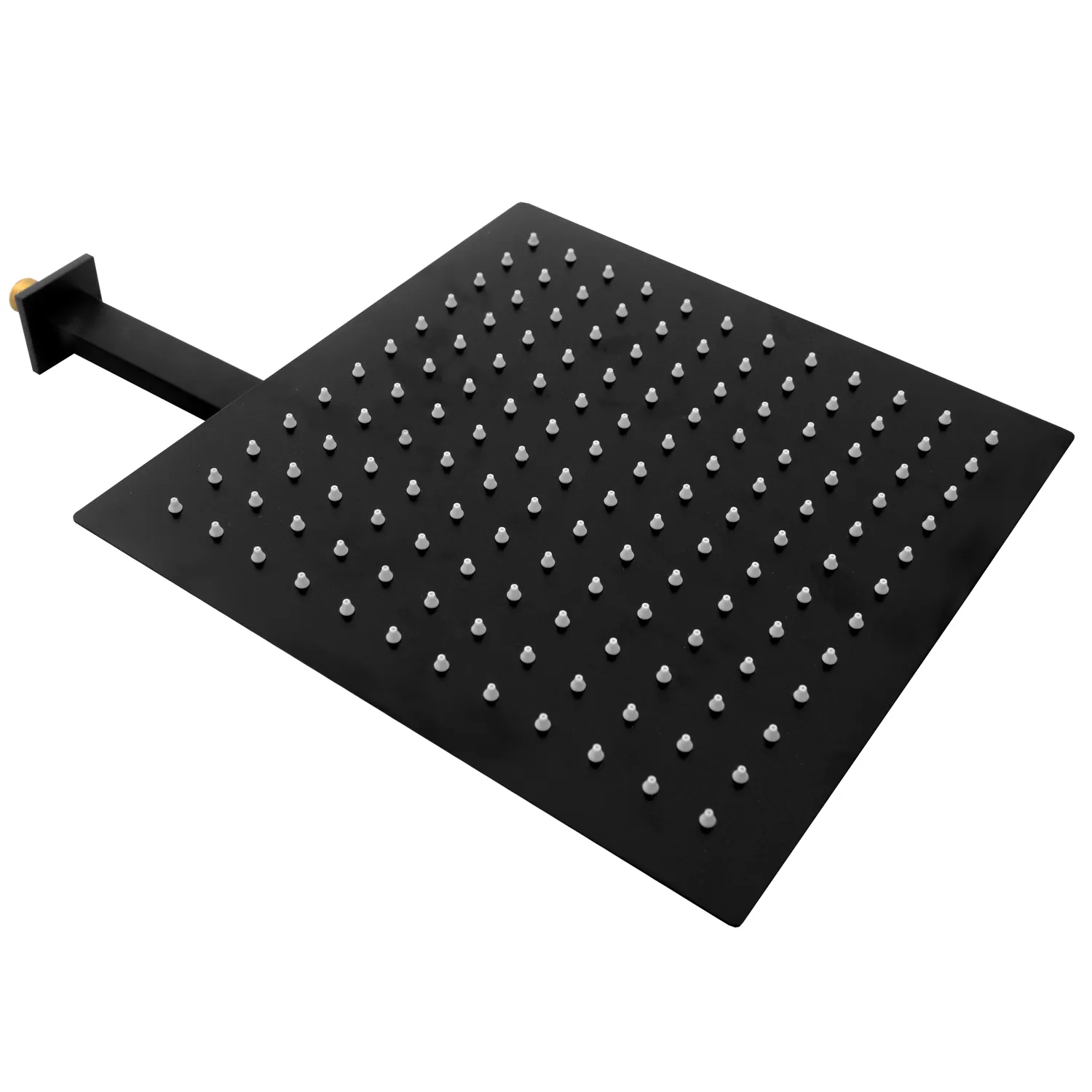 Set de duș culoare neagră înălțime 18 cm material alamă model Fenix Black [3]