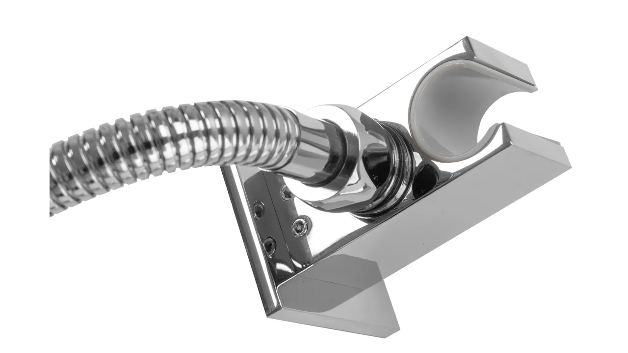 Set de duș culoare crom înălțime 18 cm material alamă model Fenix Chrome [4]