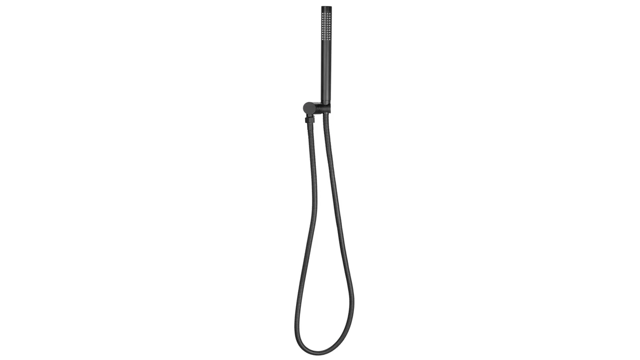 Set de duș cu termostat finisaj negru mat înălțime 18 cm model Lungo Miler Black Matt [9]