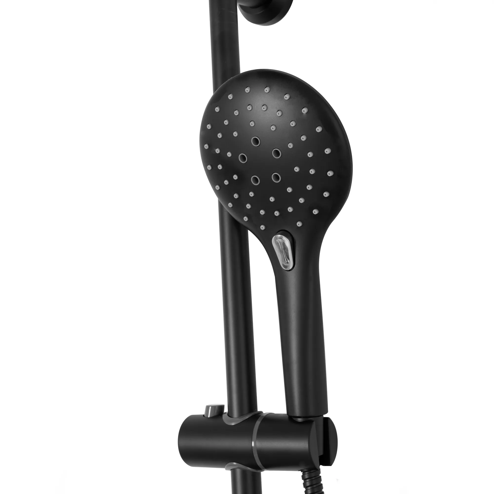 Set de duș culoare neagră înălțime 98 cm material alamă/ABS model Mike Black [5]