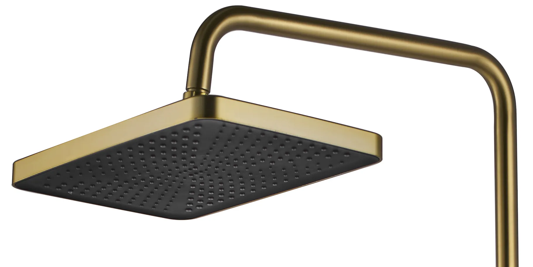 Set de duș culoare auriu periat înălțime 115 cm material alamă model Rob Brushed Gold [8]
