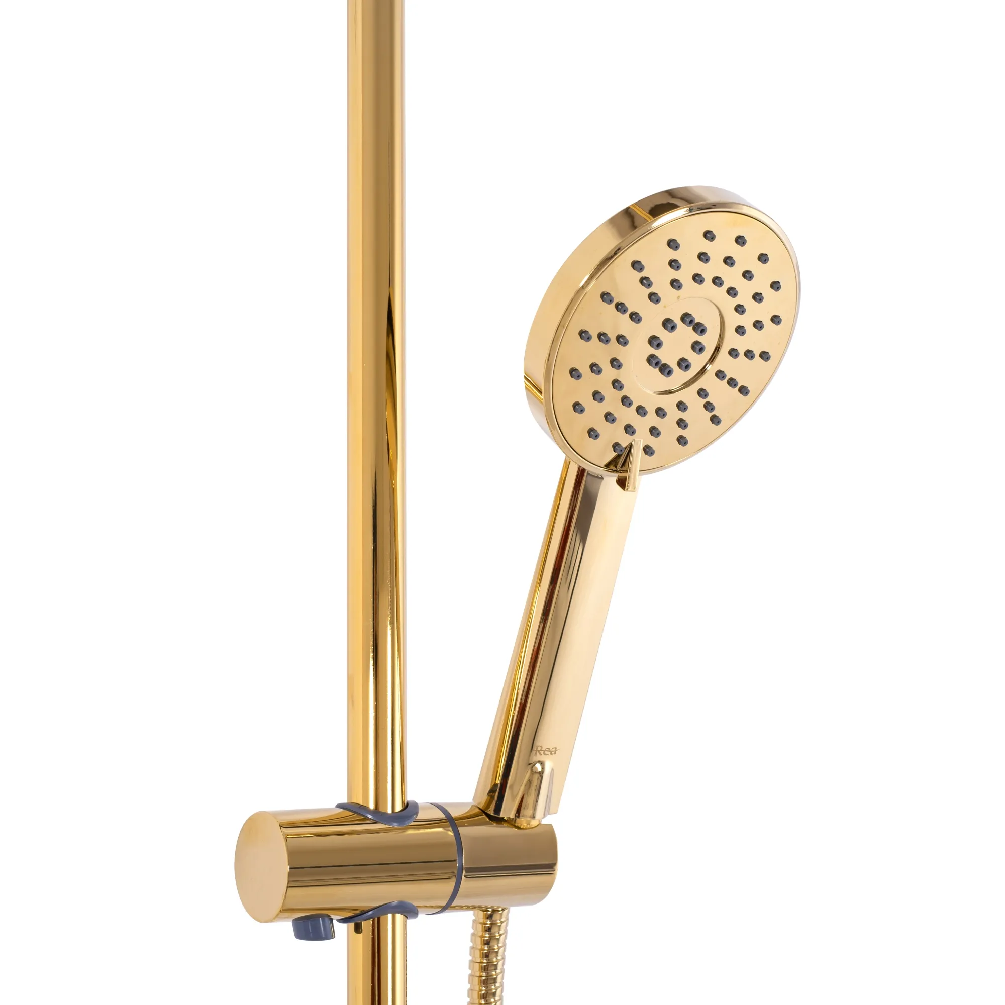 Set de duș culoare auriu înălțime 100 cm material alamă/ABS model Bliss Gold [7]