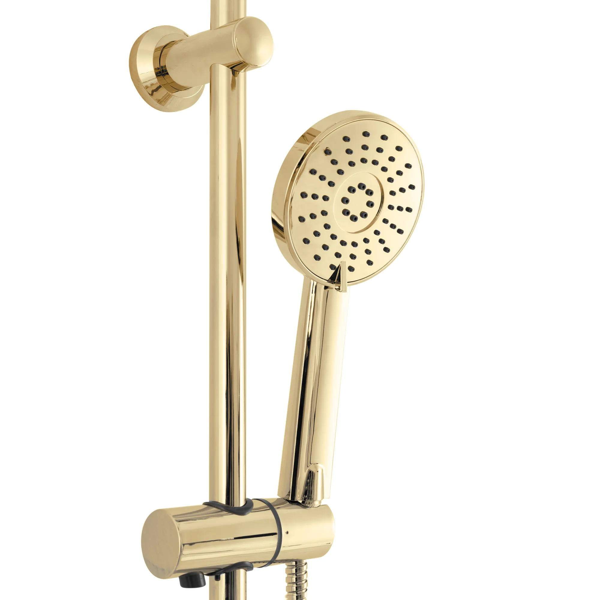 Set de duș culoare auriu înălțime 100 cm material alamă/ABS model Luis Gold [6]