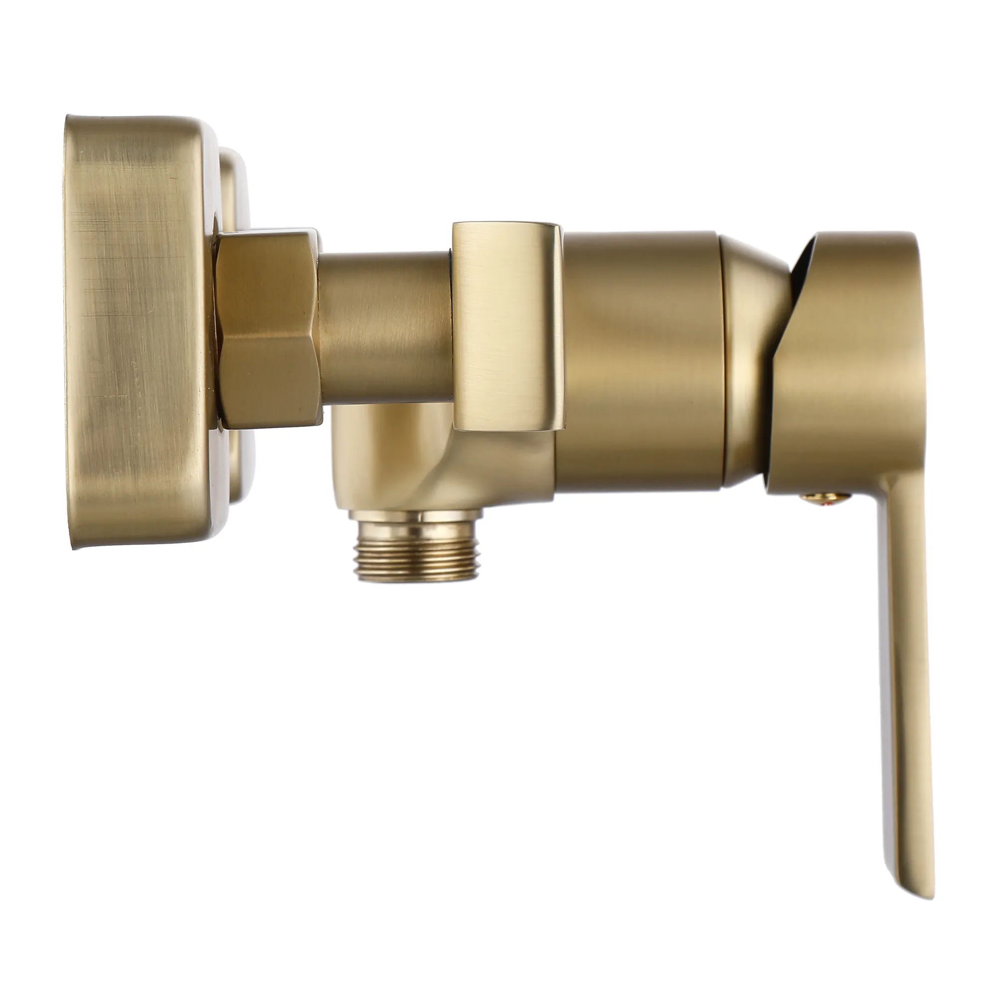 Baterie duș culoare auriu periat înălțime 10.5 cm material alamă/ABS model Argus Brush Gold [4]
