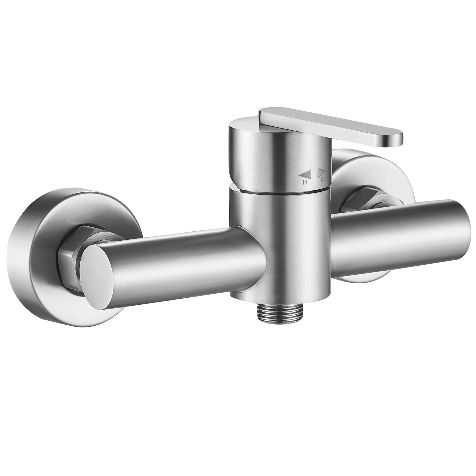 Baterie duș culoare crom periat înălțime 8 cm model Ontario Brushed Chrome [2]