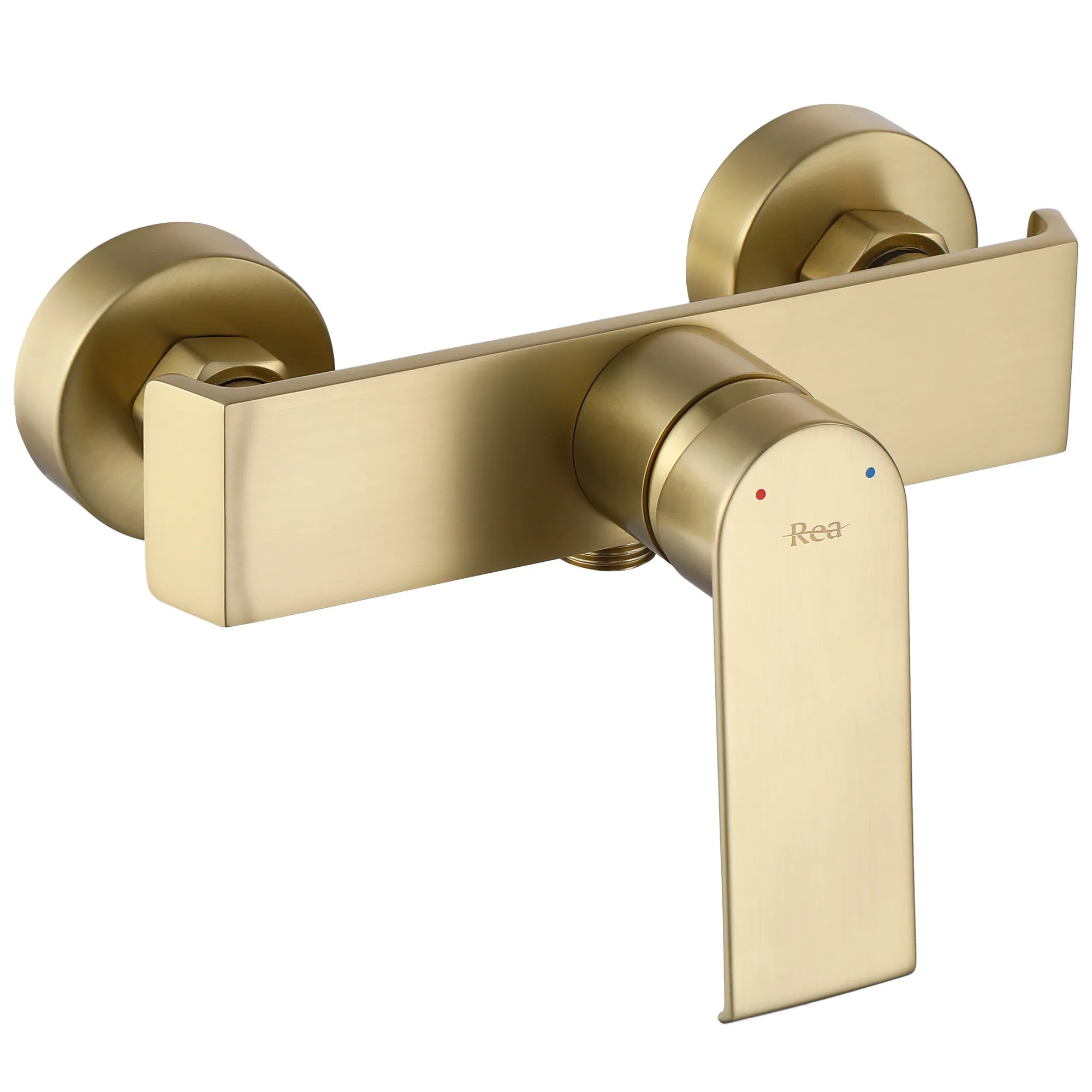 Baterie duș culoare auriu periat înălțime 14 cm material alamă/ABS model Hass Brush Gold [4]