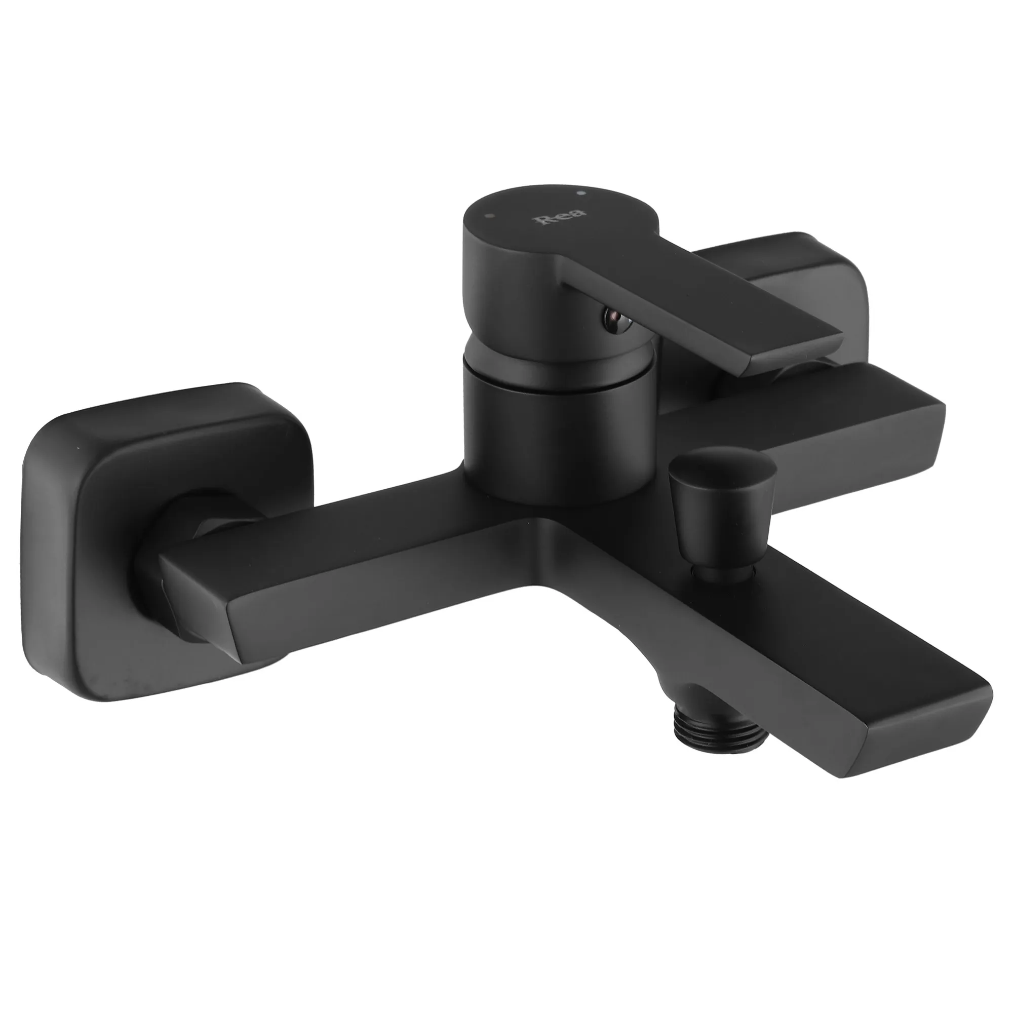 Baterie cadă culoare negru mat înălțime 18 cm material alamă/ABS model Argus Black Mat [2]