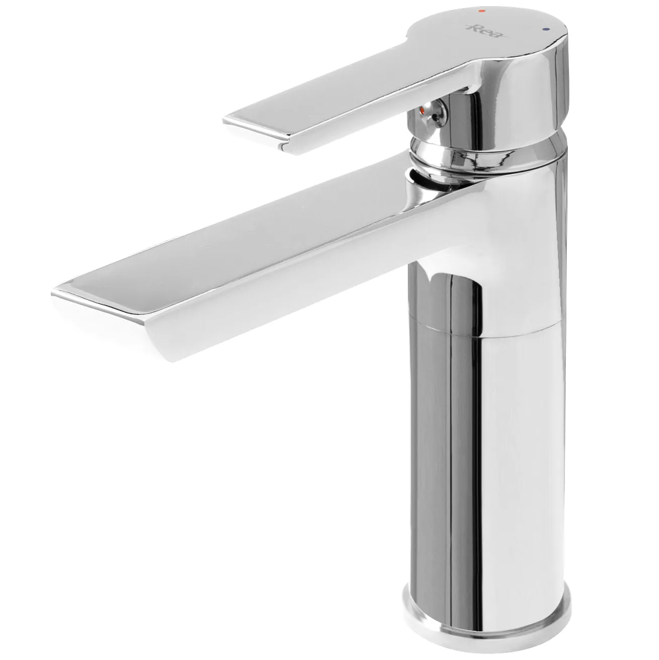 Baterie lavoar culoare crom înălțime 16 cm material alamă model Argus Chrome Low [3]