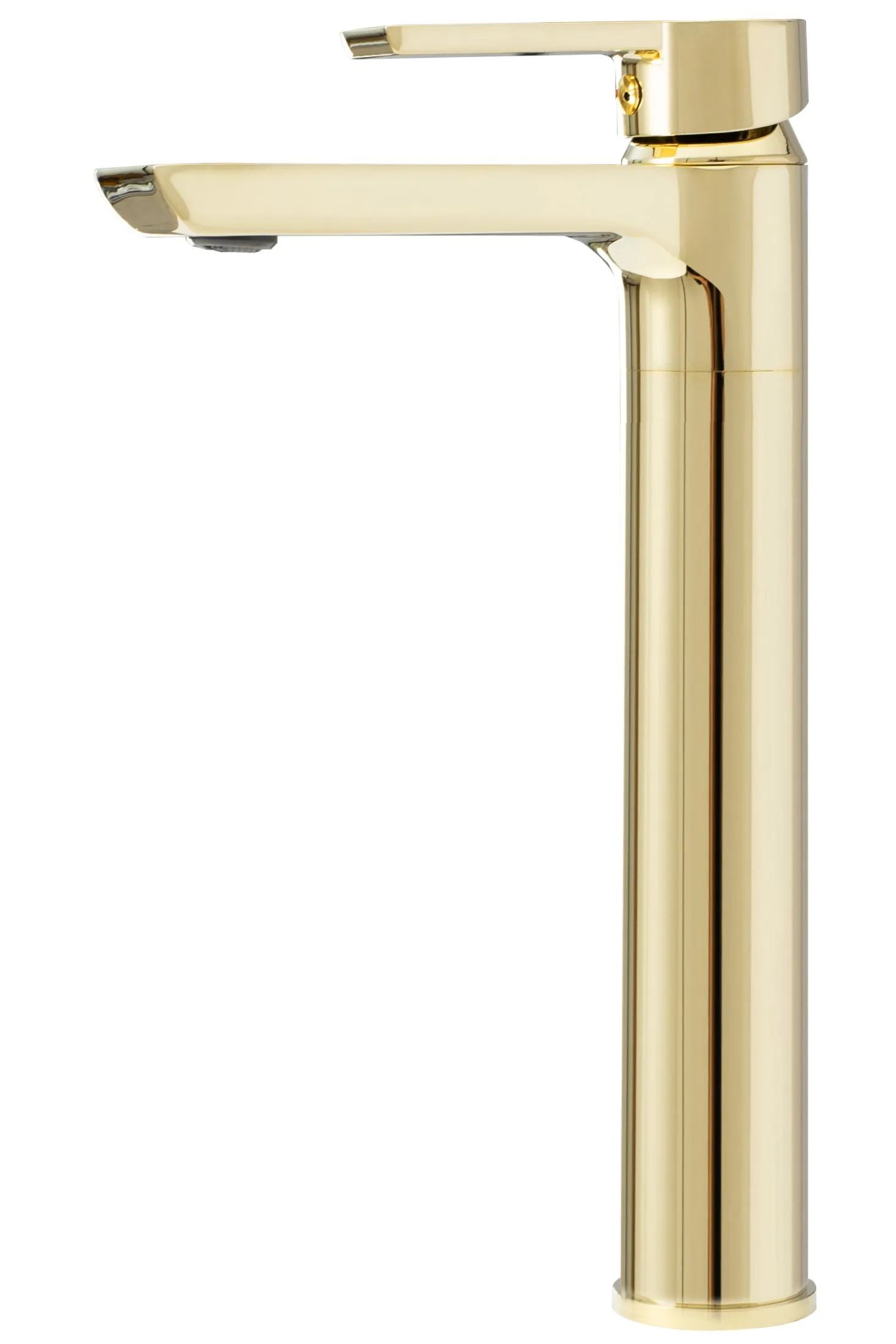 Baterie lavoar culoare auriu înălțime 28.5 cm material alamă model Argus Gold High [4]