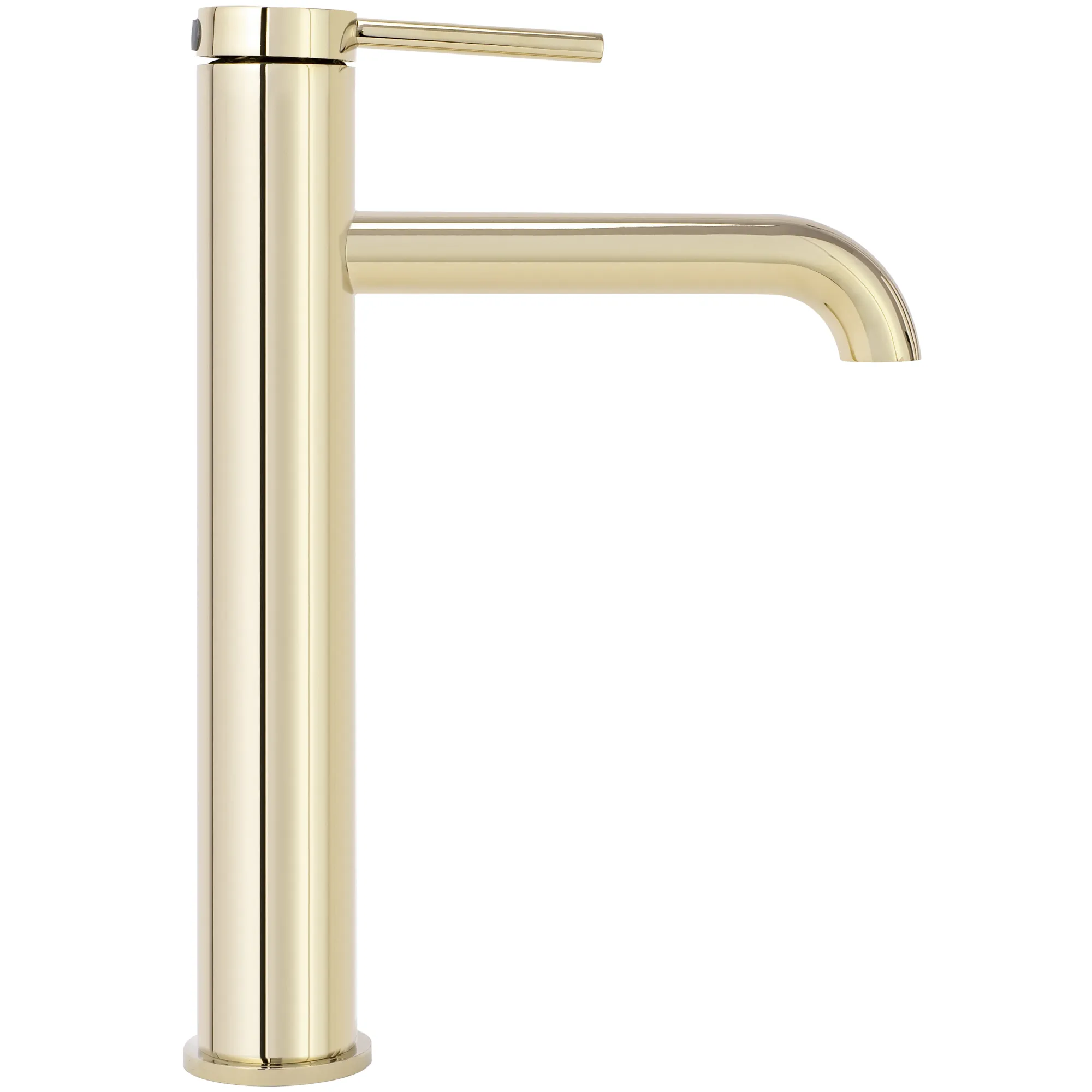 Baterie lavoar culoare auriu înălțime 28 cm material alamă model Spot Gold High [3]
