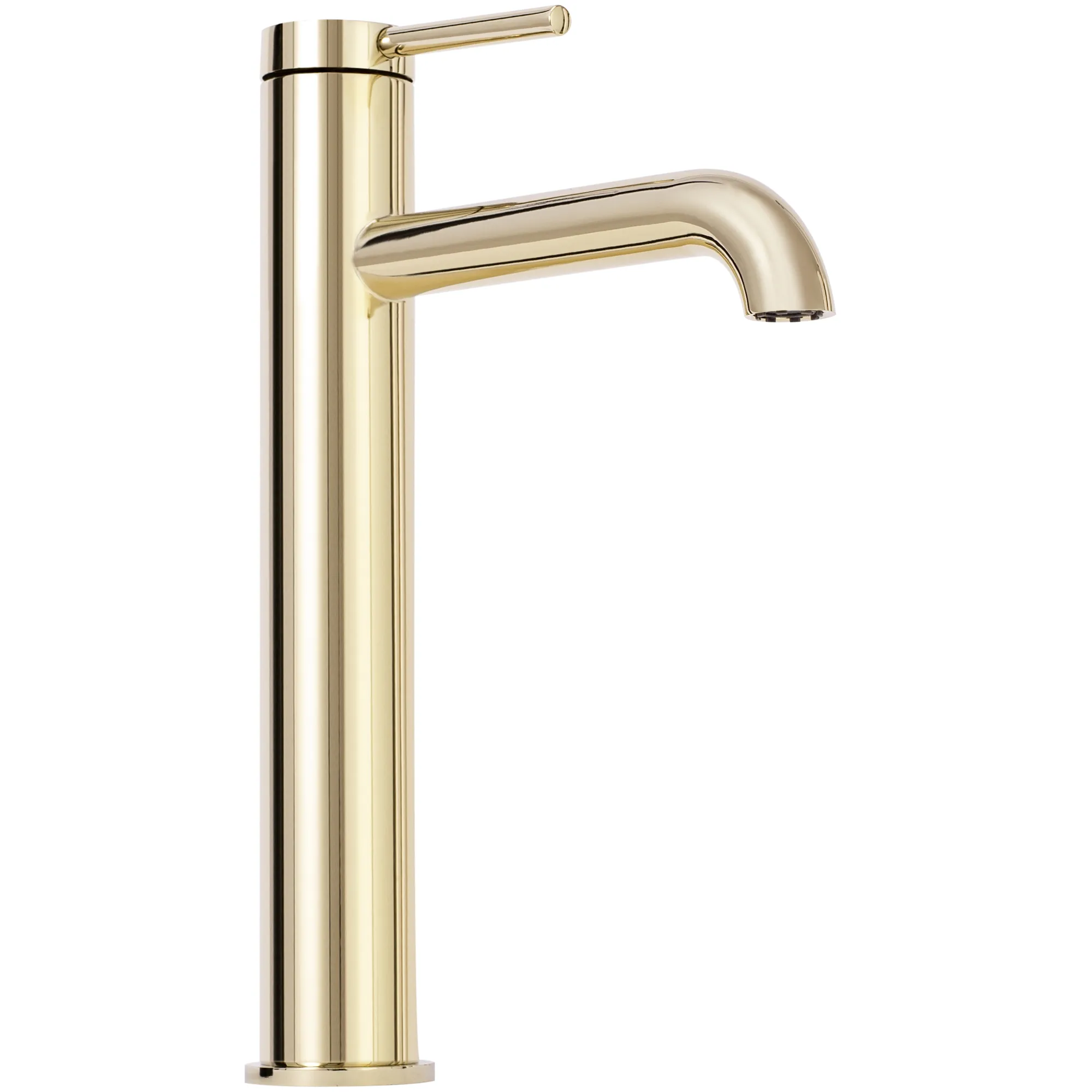 Baterie lavoar culoare auriu înălțime 28 cm material alamă model Spot Gold High [2]