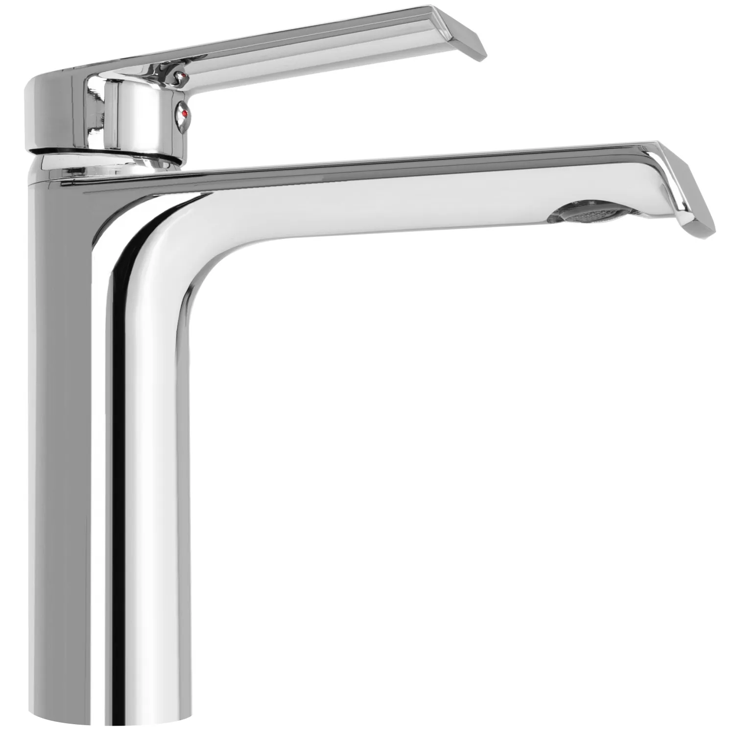 Baterie lavoar culoare crom înălțime 15 cm material alamă model Hass Chrome Low [2]