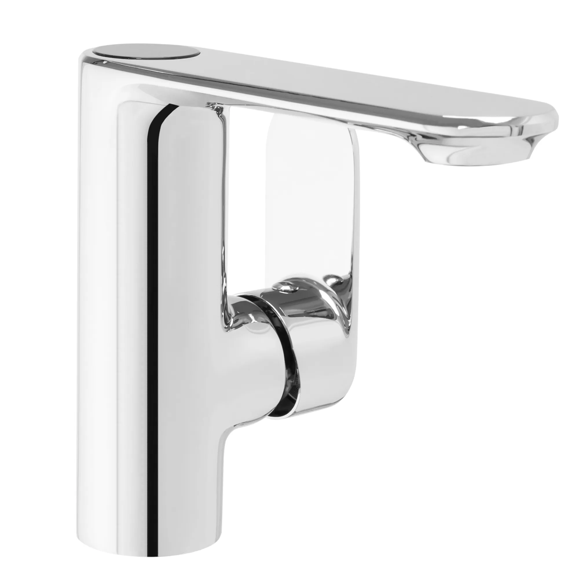 Baterie lavoar culoare crom înălțime 15 cm material alamă model Mils Chrome [3]