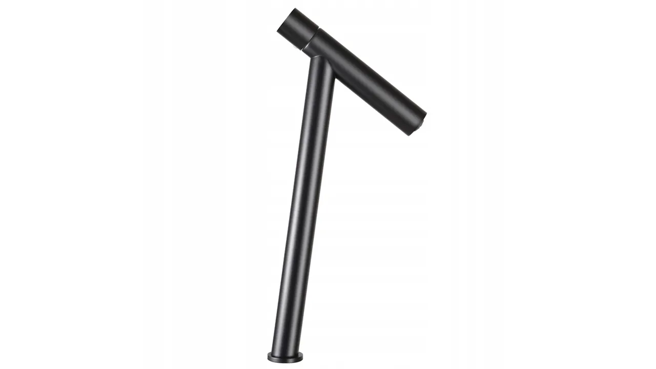 Baterie lavoar culoare neagră înălțime 40.5 cm material alamă model Zen Black [2]