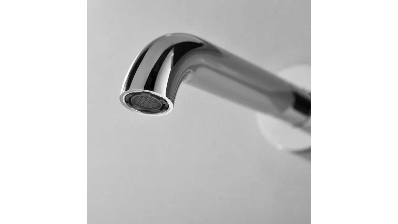 Baterie lavoar culoare crom înălțime 11 cm material alamă model Lungo Long Chrome [9]