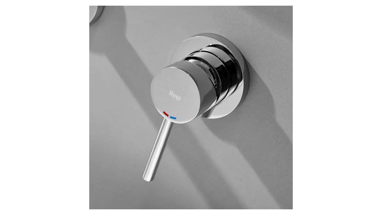 Baterie lavoar culoare crom înălțime 11 cm material alamă model Lungo Long Chrome [8]
