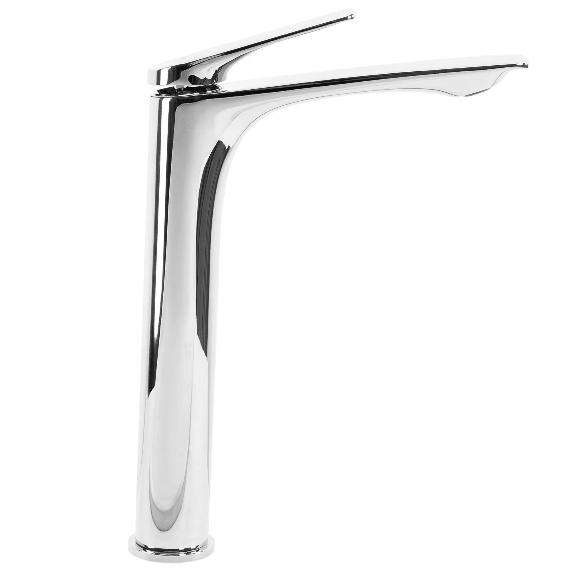 Baterie lavoar culoare crom înălțime 30 cm material alamă model Avalon Chrome High [2]