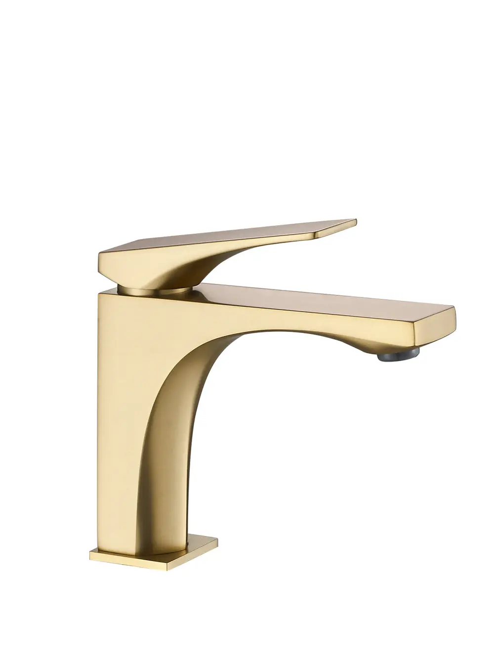 Baterie lavoar culoare auriu periat înălțime 15 cm model Joe Brushed Gold Low [1]